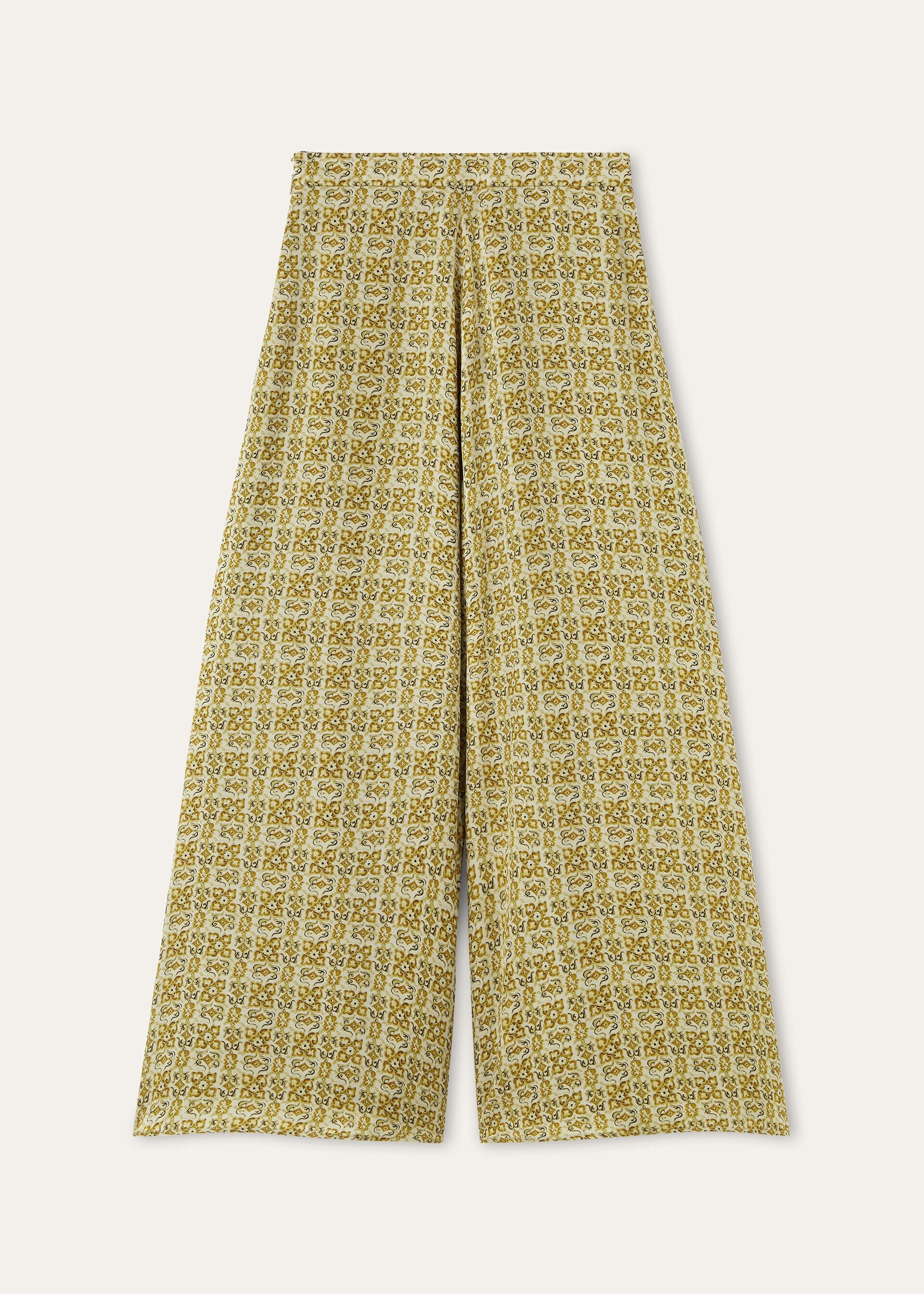Loro Piana os11x0426 FAQ9413 Frank Pant in Light Olive/Burnt Orange Size 28" / US 6 / IT 42 - 6 Thumbnail
