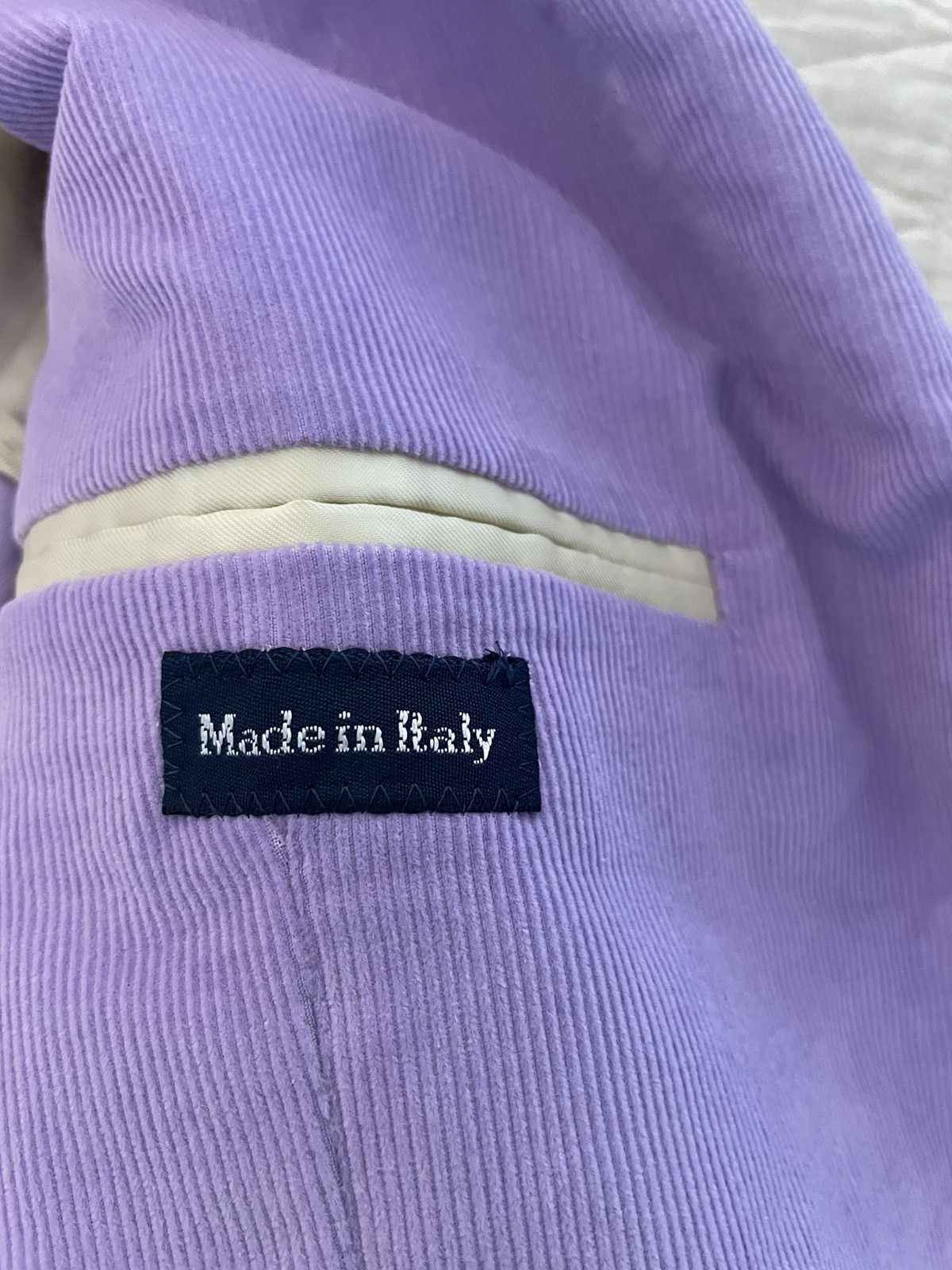 Polo Ralph Lauren × Vintage Fine Wale Corduroy Patch Pocket Jacket Size 44L - 10 Thumbnail