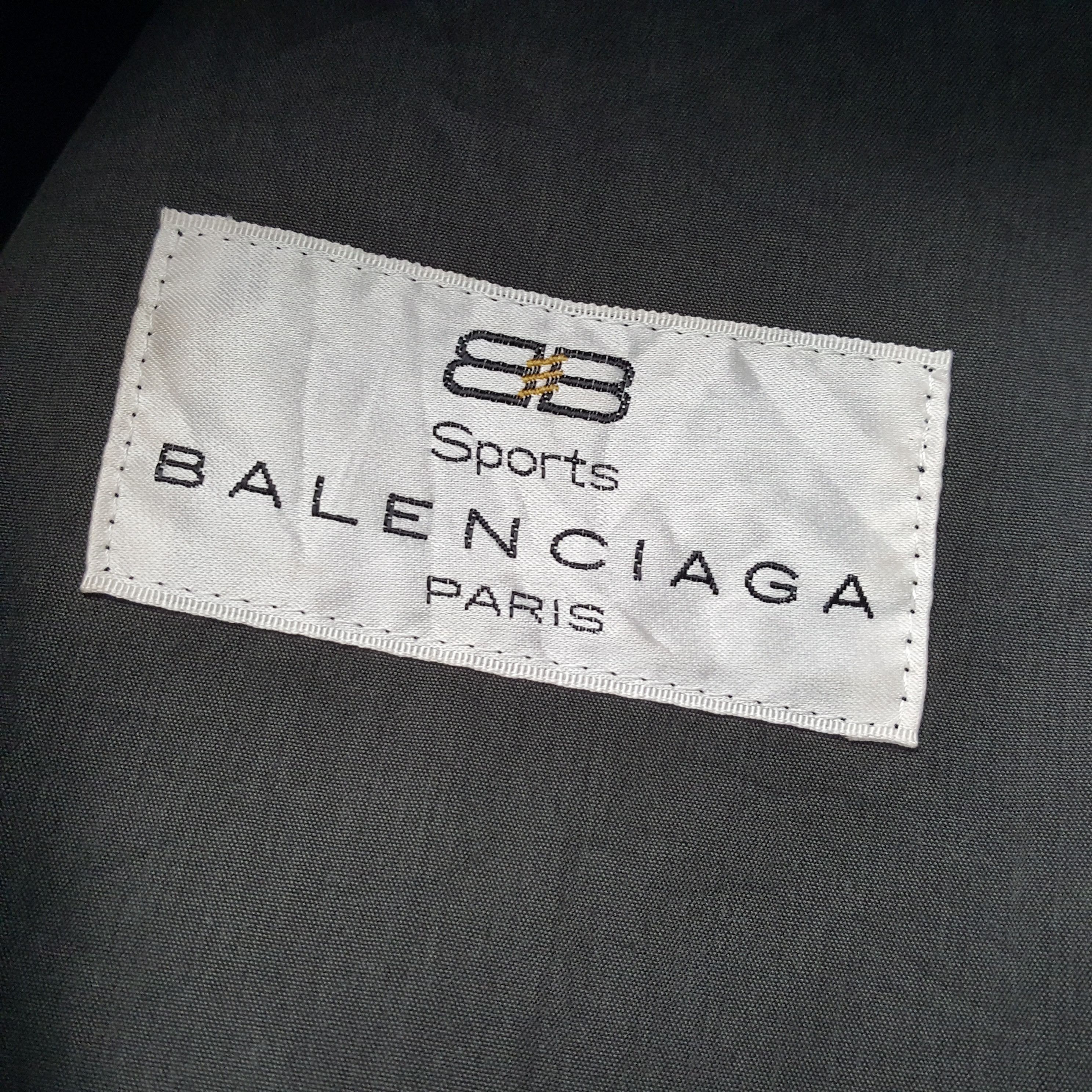 Balenciaga × Vintage Vintage BALENCIAGA SPORTS PARIS Italian Luxury Brand Jacket Size US L / EU 52-54 / 3 - 7 Thumbnail