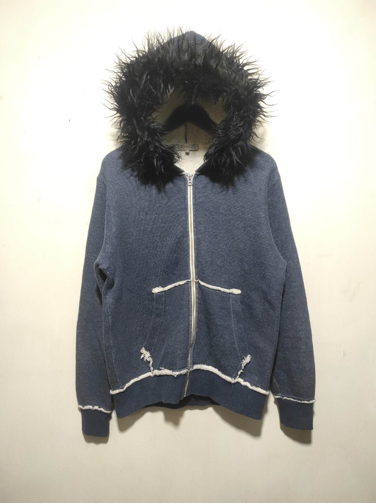United Arrows A Day In The Life United Arrows zip fur hoodie LGB style Size US L / EU 52-54 / 3 - 2 Thumbnail