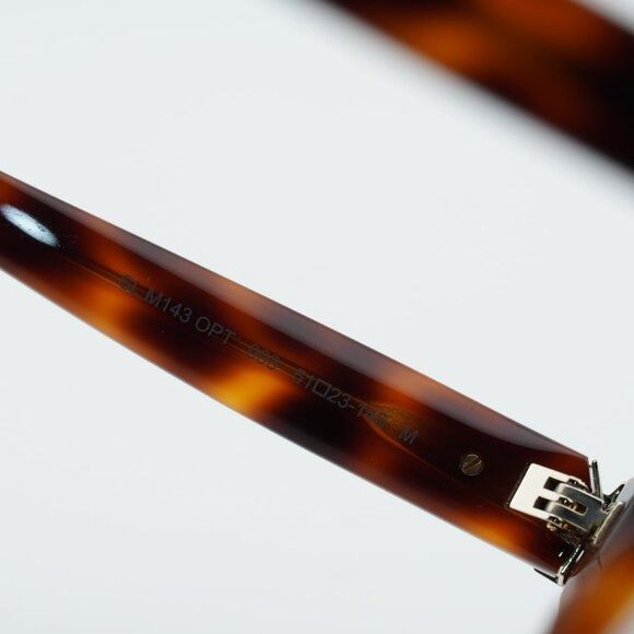 Saint Laurent Paris Saint Laurent SL M143 OPT 003 Eyeglasses Havana 51mm Square Size ONE SIZE - 7 Thumbnail