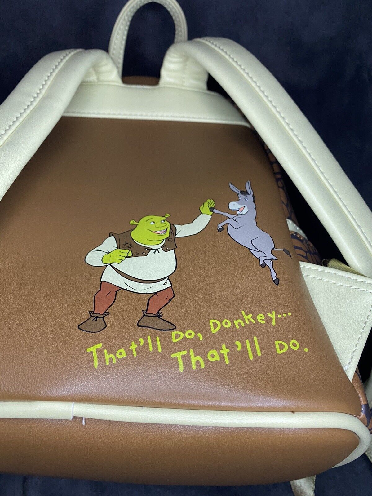 Other Loungefly Dreamworks Shrek and Donkey Cosplay Mini Backpack Size ONE SIZE - 8 Thumbnail
