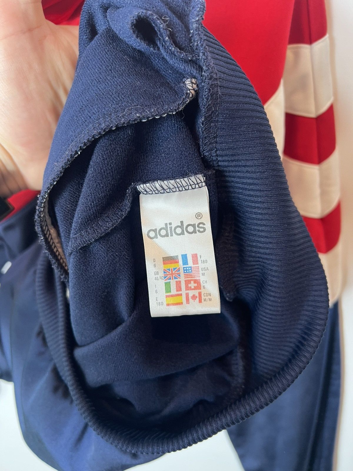 Adidas Vintage 90s streetwear y2k adidas striped Track Jacket Size US M / EU 48-50 / 2 - 9 Thumbnail
