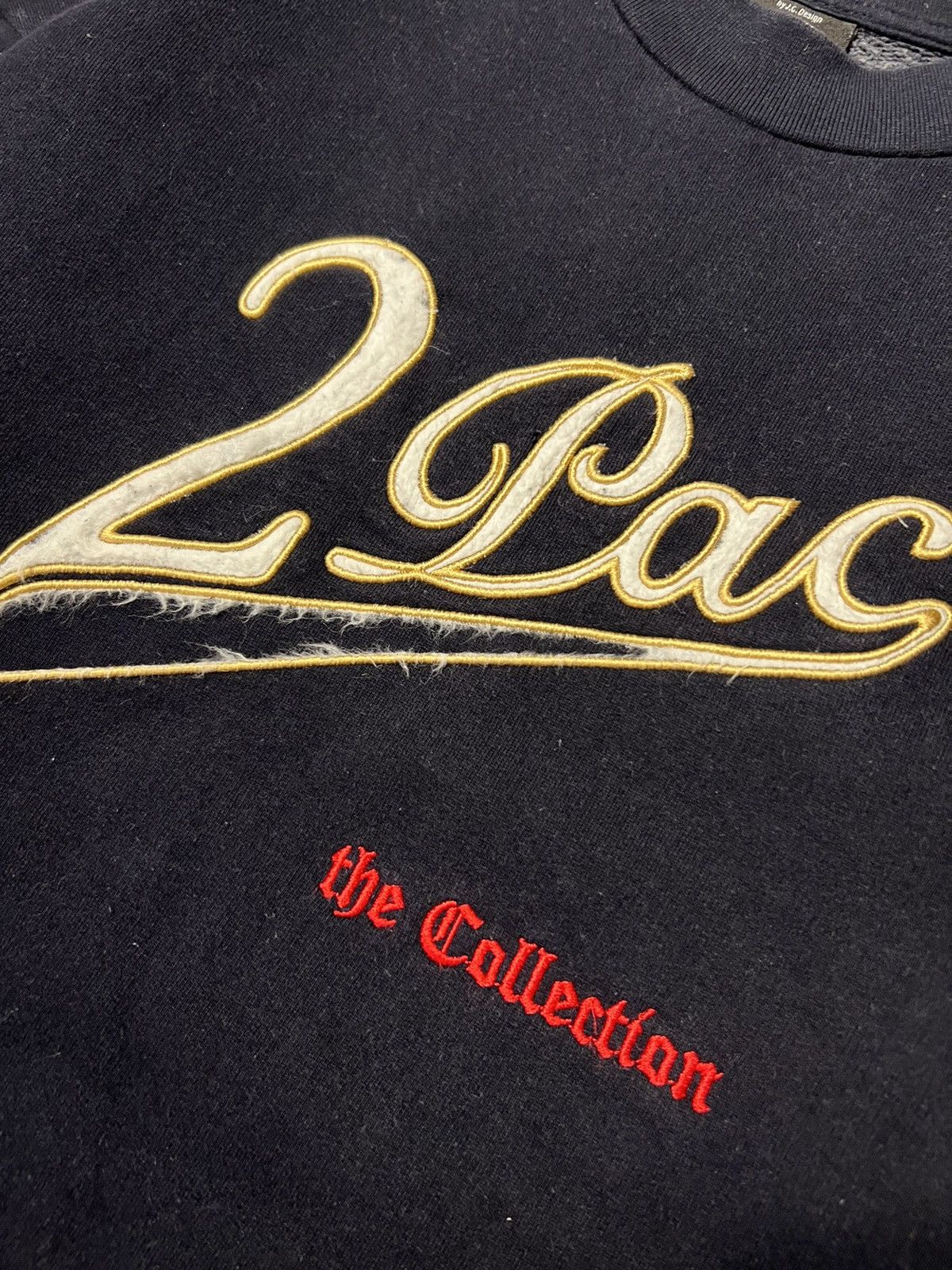 Rap Tees Rare Vintage 2PAC The Collection Sweatshirt Big Logo Size US XL / EU 56 / 4 - 3 Thumbnail