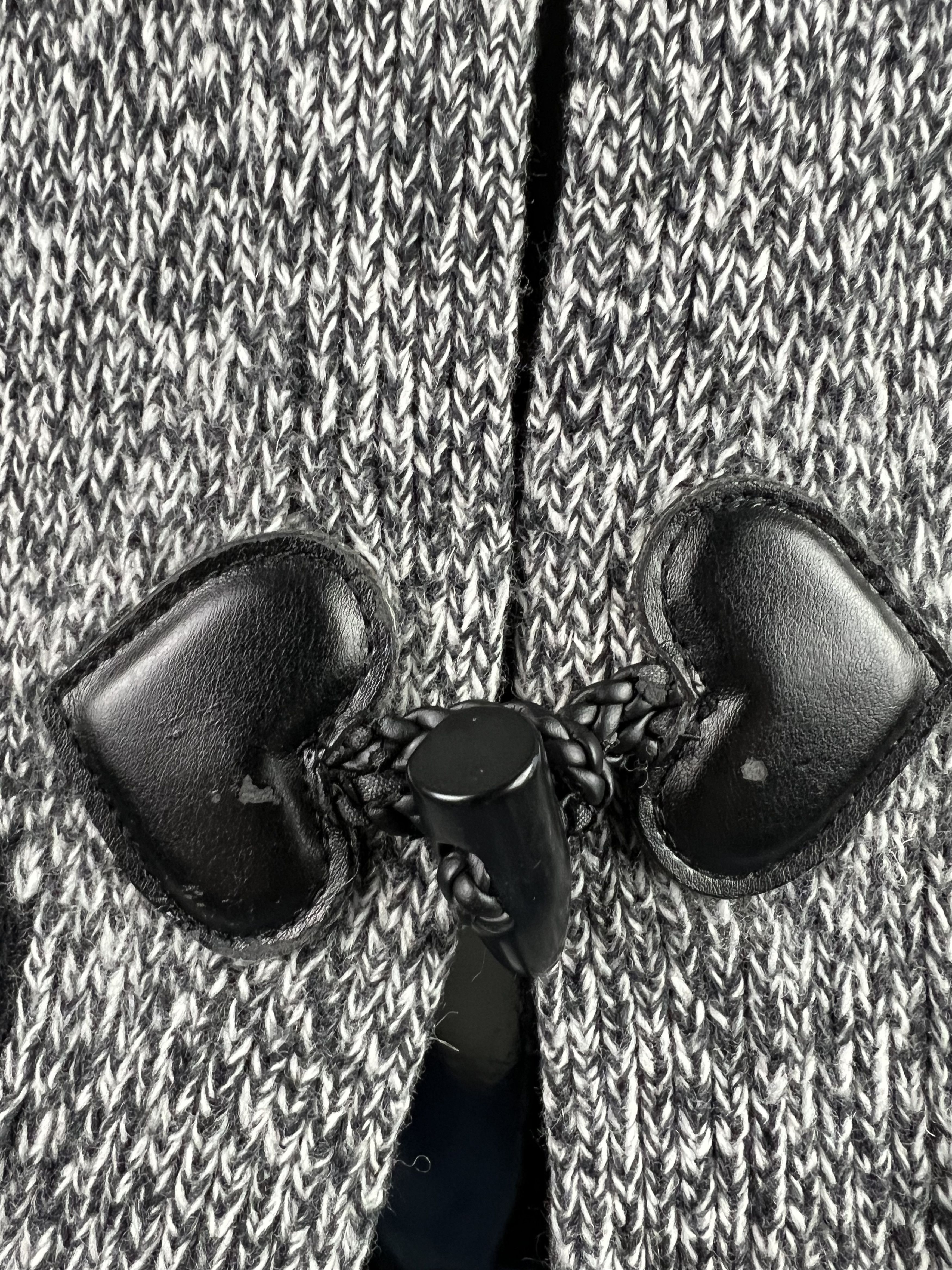 TWINSET Twin-Set Simona Barbieri Wool Long Hooded Cardigan Size S/M Size S / US 4 / IT 40 - 4 Thumbnail