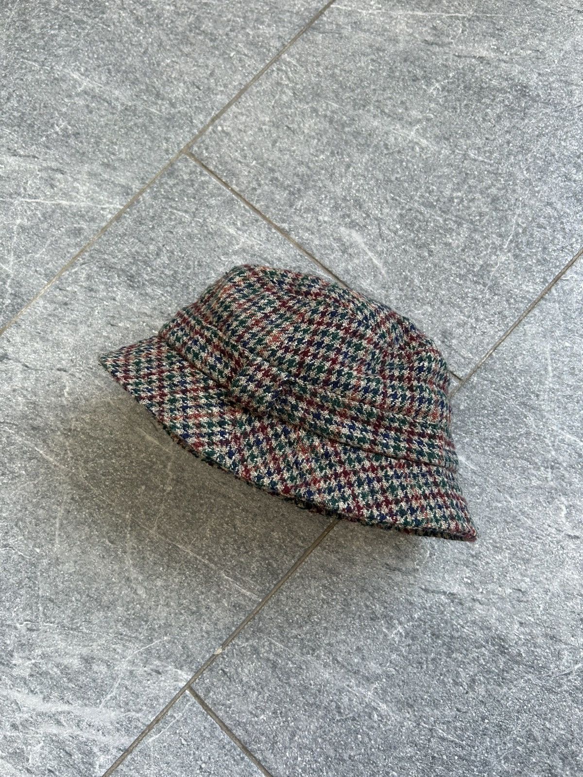 Barbour × Vintage Vintage Barbour hat Panama wool Size 28 - 6 Thumbnail