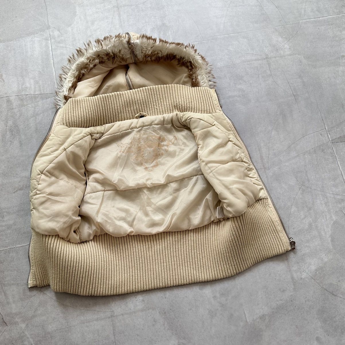 If Six Was Nine × Japanese Brand × Le Grande Bleu (L.G.B.) Vest LGB If Six Was Nine Style Faux Fur Zip Vintage Jacket Size S / US 4 / IT 40 - 15 Thumbnail