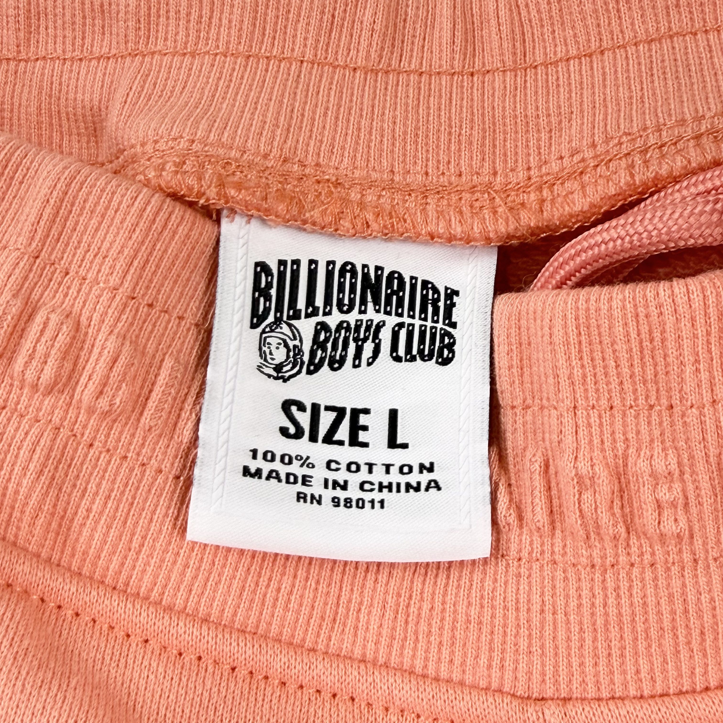 Billionaire Boys Club Billionaire Boys Club Mens Salmon Pink Cotton Sweat Shorts Size US 32 / EU 48 - 6 Thumbnail