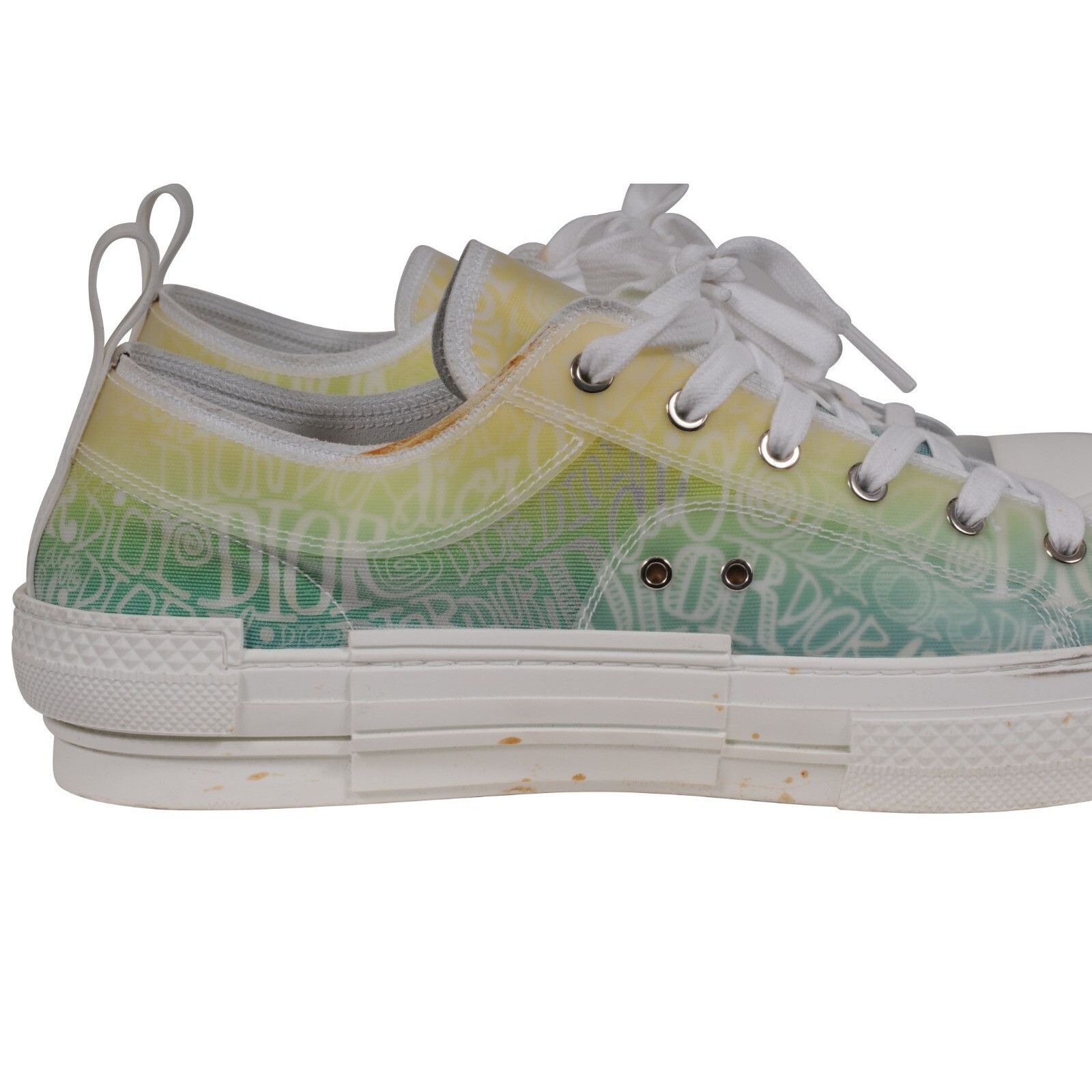 Dior SHAWN Stussy B23 Low Top Oblique Logo Sneaker Size US 12 / EU 45 - 11 Thumbnail