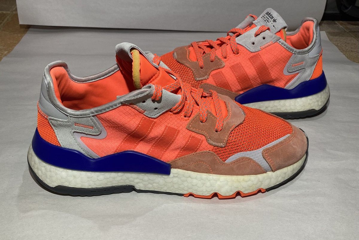 Adidas Adidas Nite Jogger “Solar Orange” Mens Size 10.5 Good Cond Size US 10.5 / EU 43-44 - 1 Thumbnail