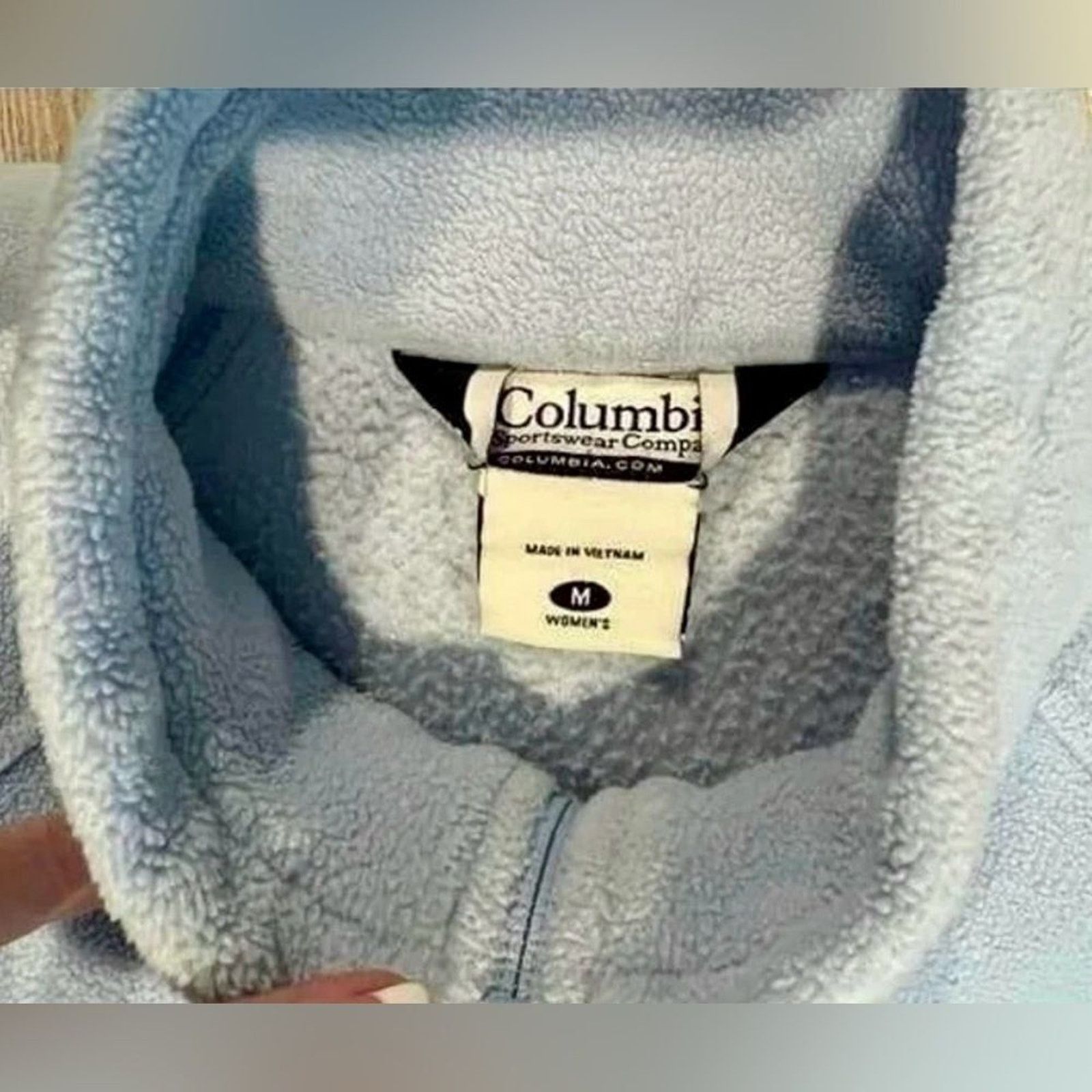 Columbia Columbia Blue Benton Zipper Pocket Fleece Jacket MEDIUM Size M / US 6-8 / IT 42-44 - 3 Thumbnail