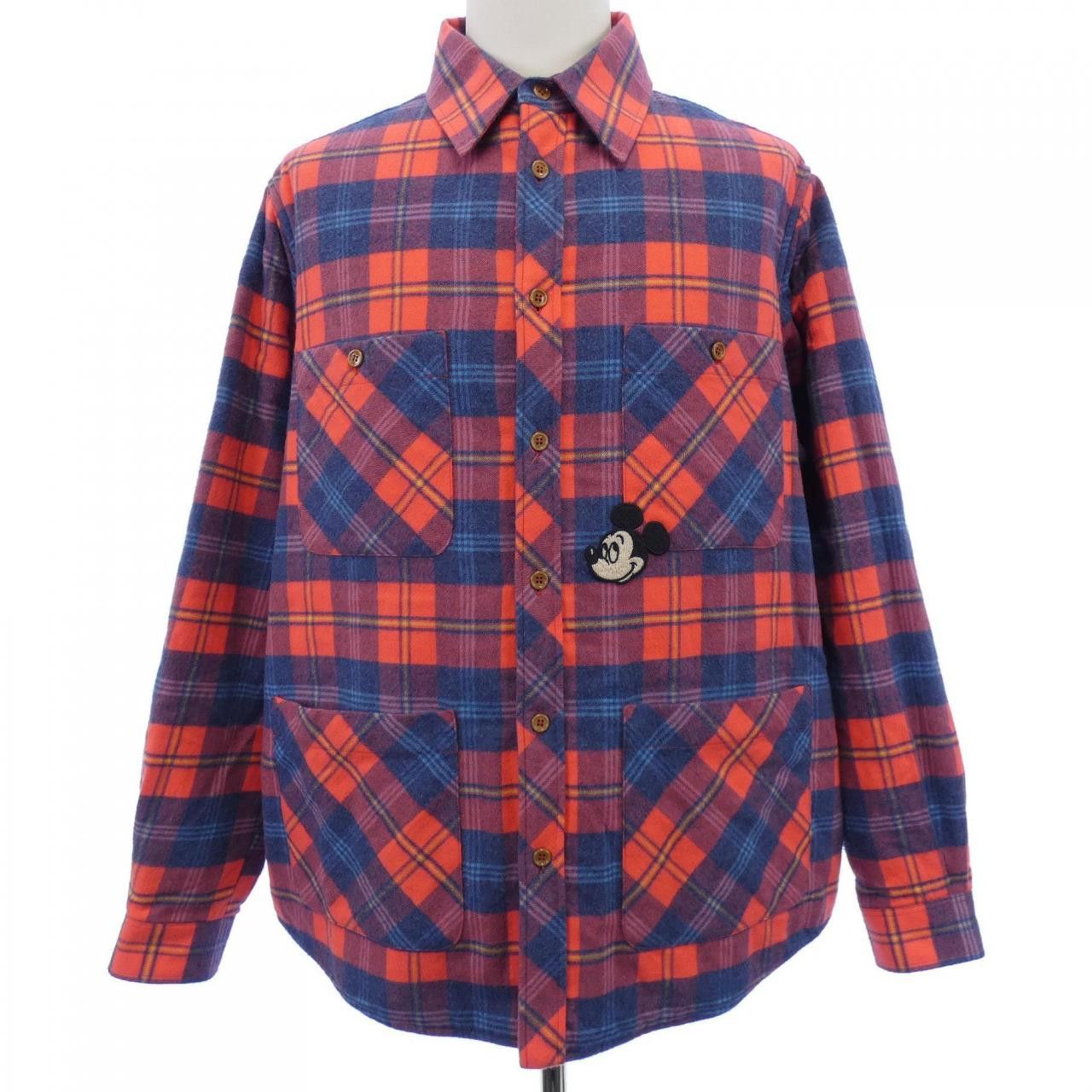 Gucci Gucci Gucci DISNEY Cotton Shirt Textile Dress Shirt 591242ZADJX DUTY FREE for USA Size ONE SIZE - 1 Thumbnail