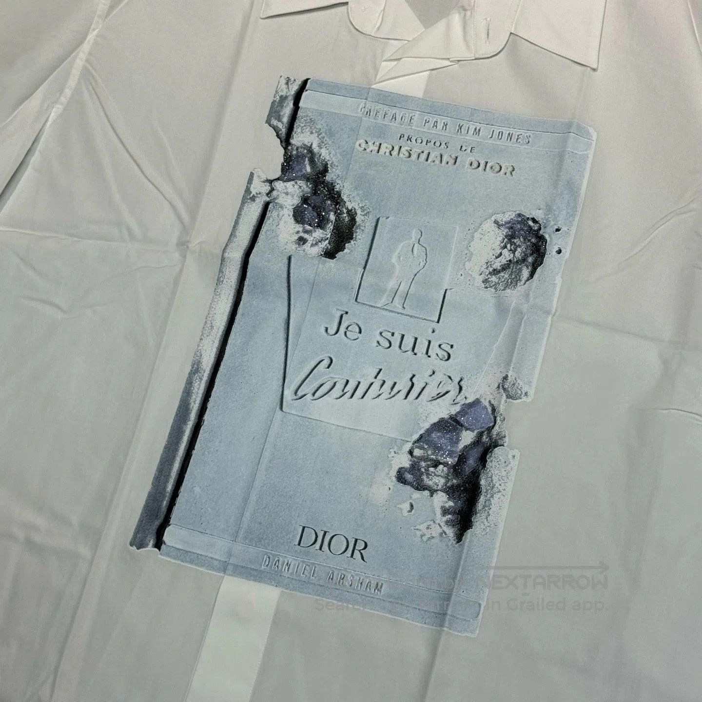 Dior Dior x Daniel Arsham White Long Sleeve Shirt. Size US L / EU 52-54 / 3 - 5 Thumbnail
