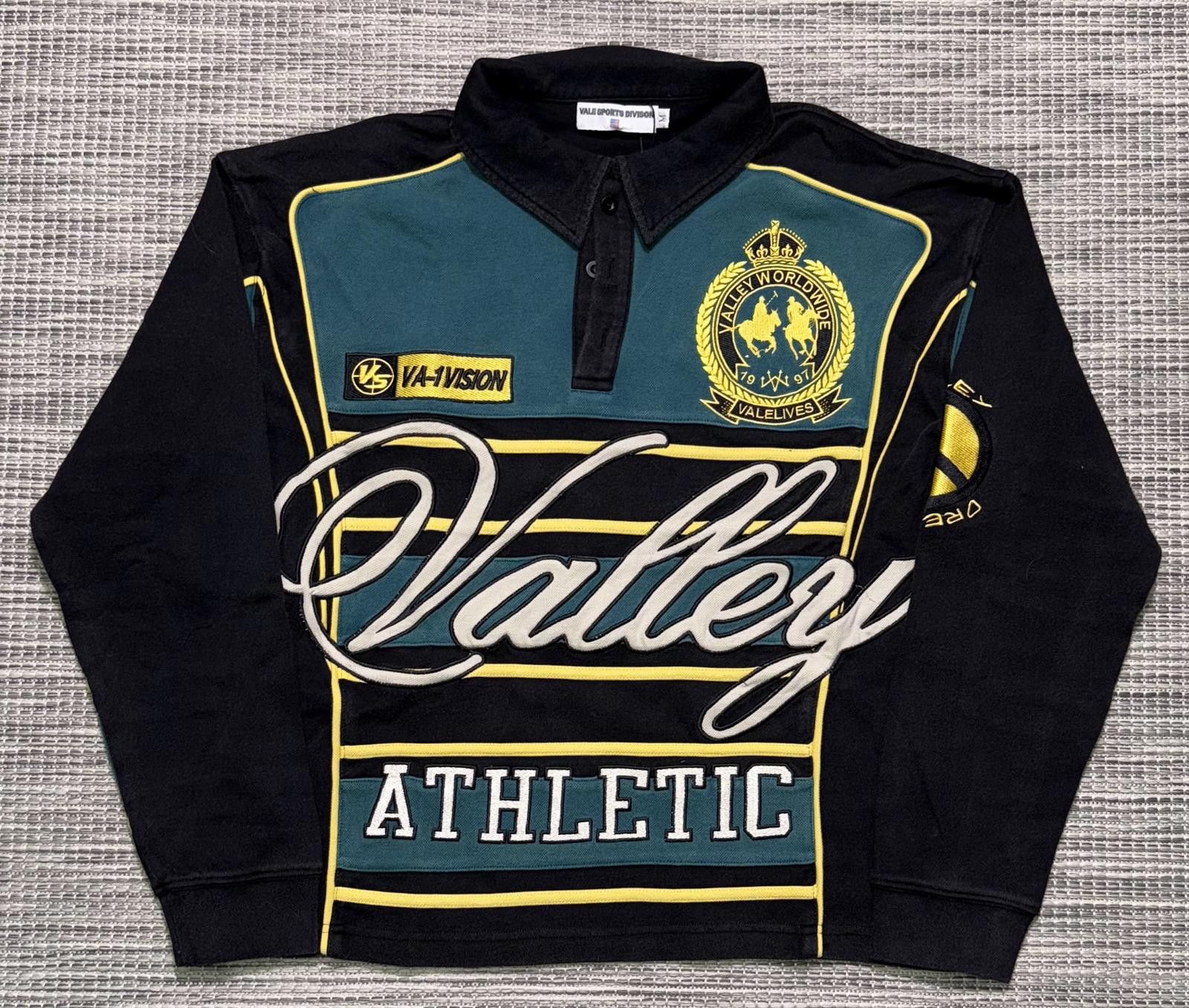 Vale Forever Crest Thermal L/S Black/Red | Grailed