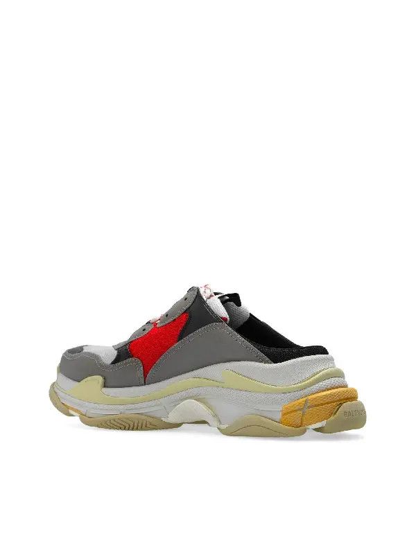 Balenciaga o1in1g0824 Triple S Mule in Multicolor Size US 13 / EU 46 - 4 Thumbnail