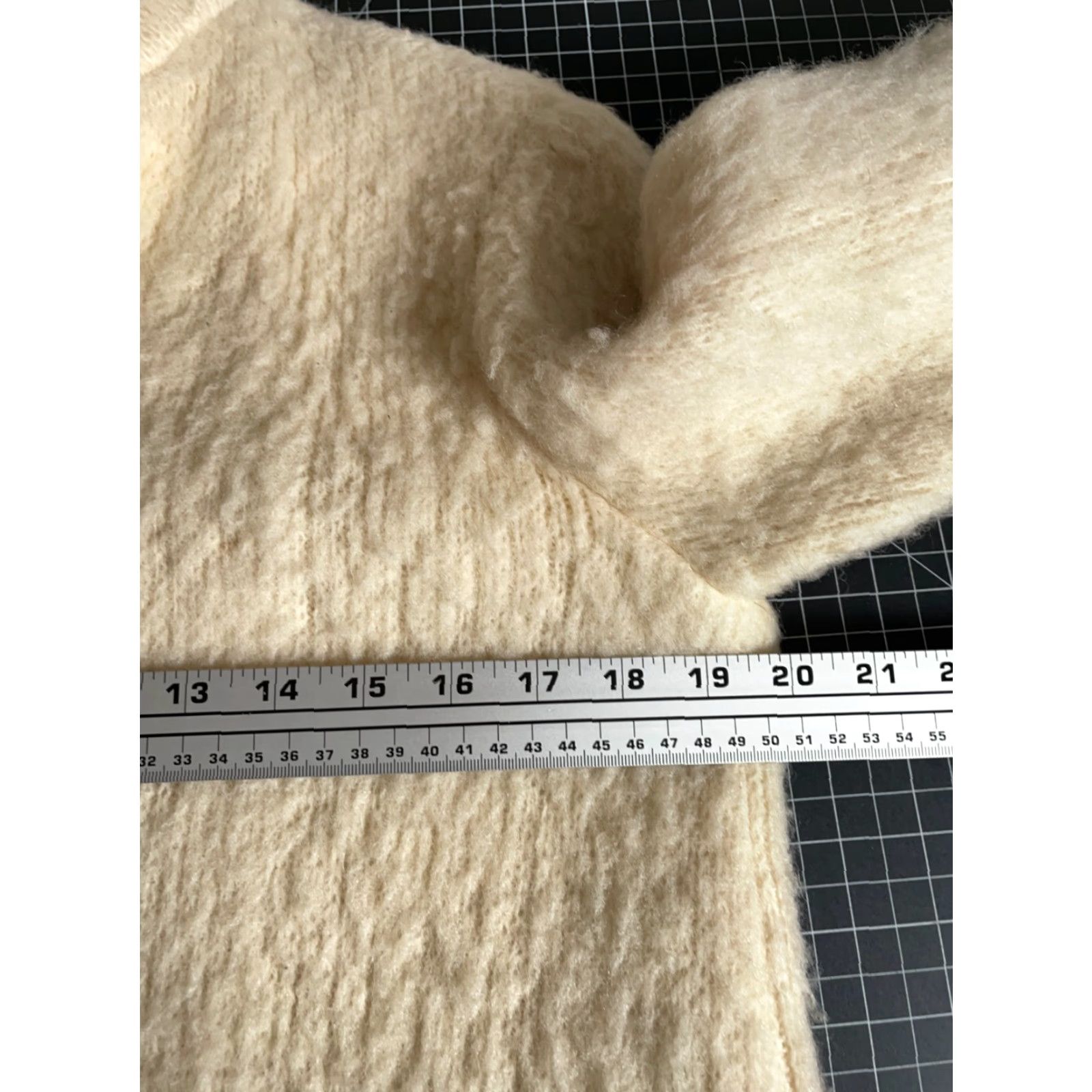 Vintage VINTAGE Hilda Ltd. Pure Wool Zip Sweater Women’s Medium Ivory Lined Sweater Iceland 60s Size M / US 6-8 / IT 42-44 - 5 Thumbnail