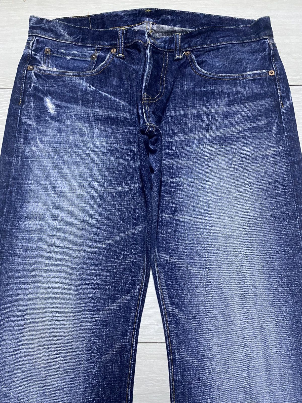Eternal Eternal Y2K Faded Wash Flare Bootcut Jeans Size US 33 - 3 Thumbnail