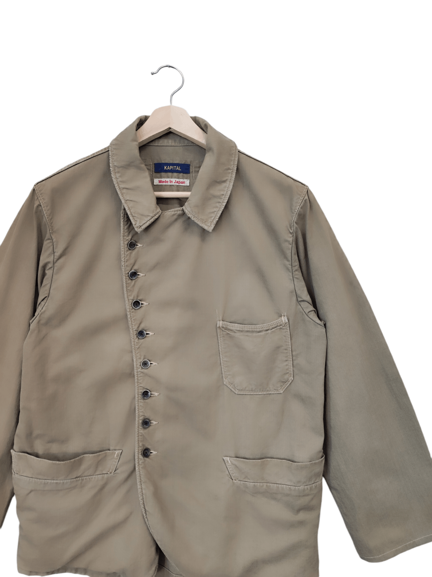Kapital Kapital Beige 9 button Kapital Country Inc Jacket Kapital Size US M / EU 48-50 / 2 - 5 Thumbnail