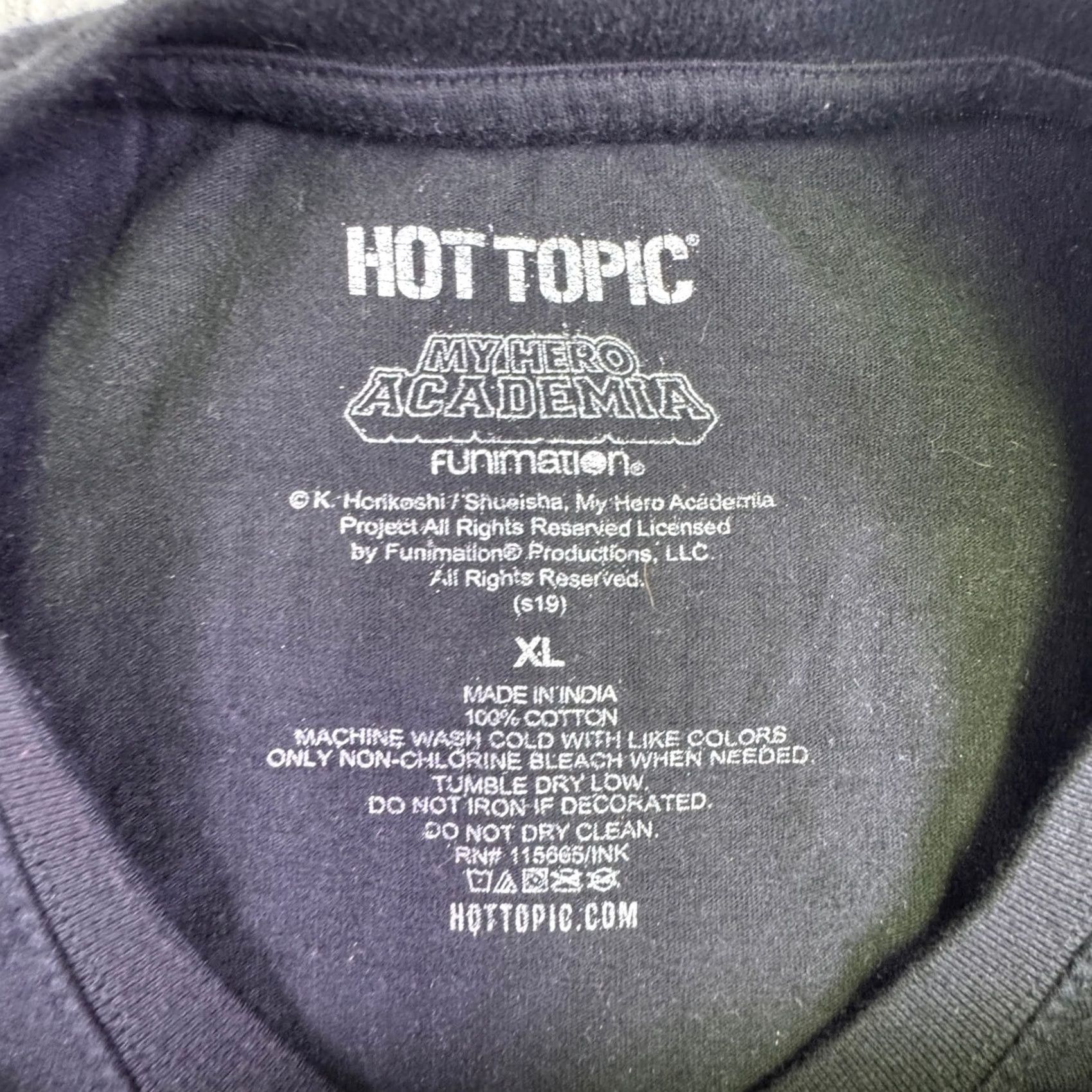Hot Topic VINTAGE Hot Topic My Hero Academia Shirt Mens XL All Might Long Sleeve Anime Manga Size US XL / EU 56 / 4 - 4 Thumbnail