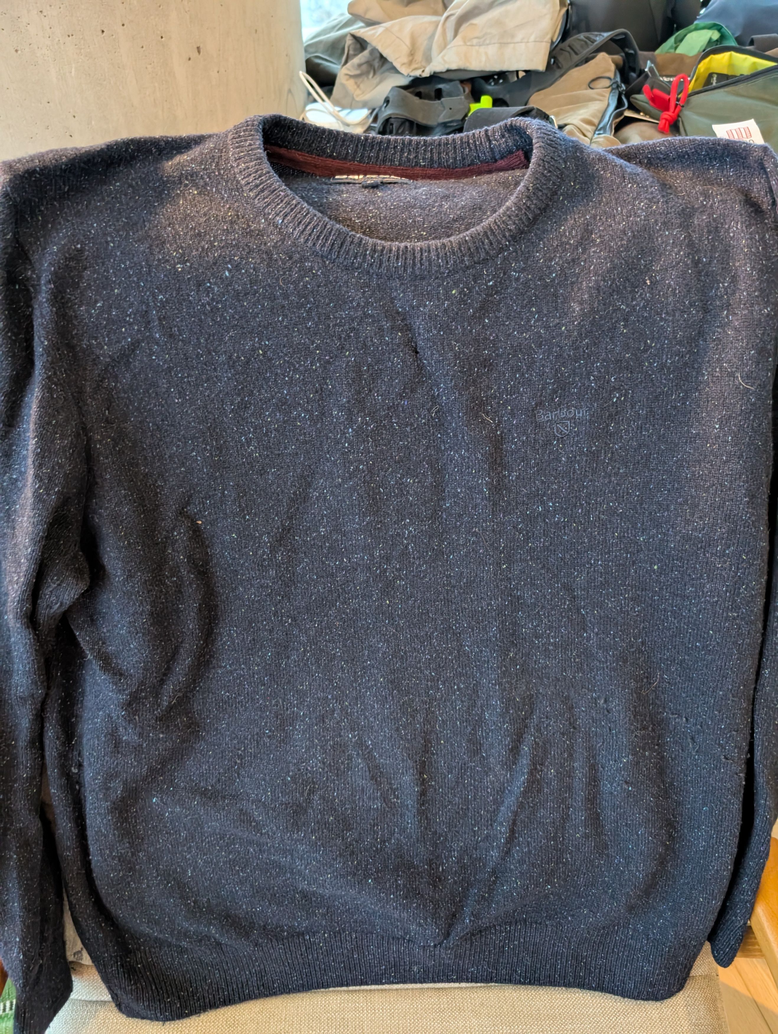 Barbour Barbour Essential Tisbury Crew Neck Sweater, Size US XL / EU 56 / 4 - 2 Thumbnail