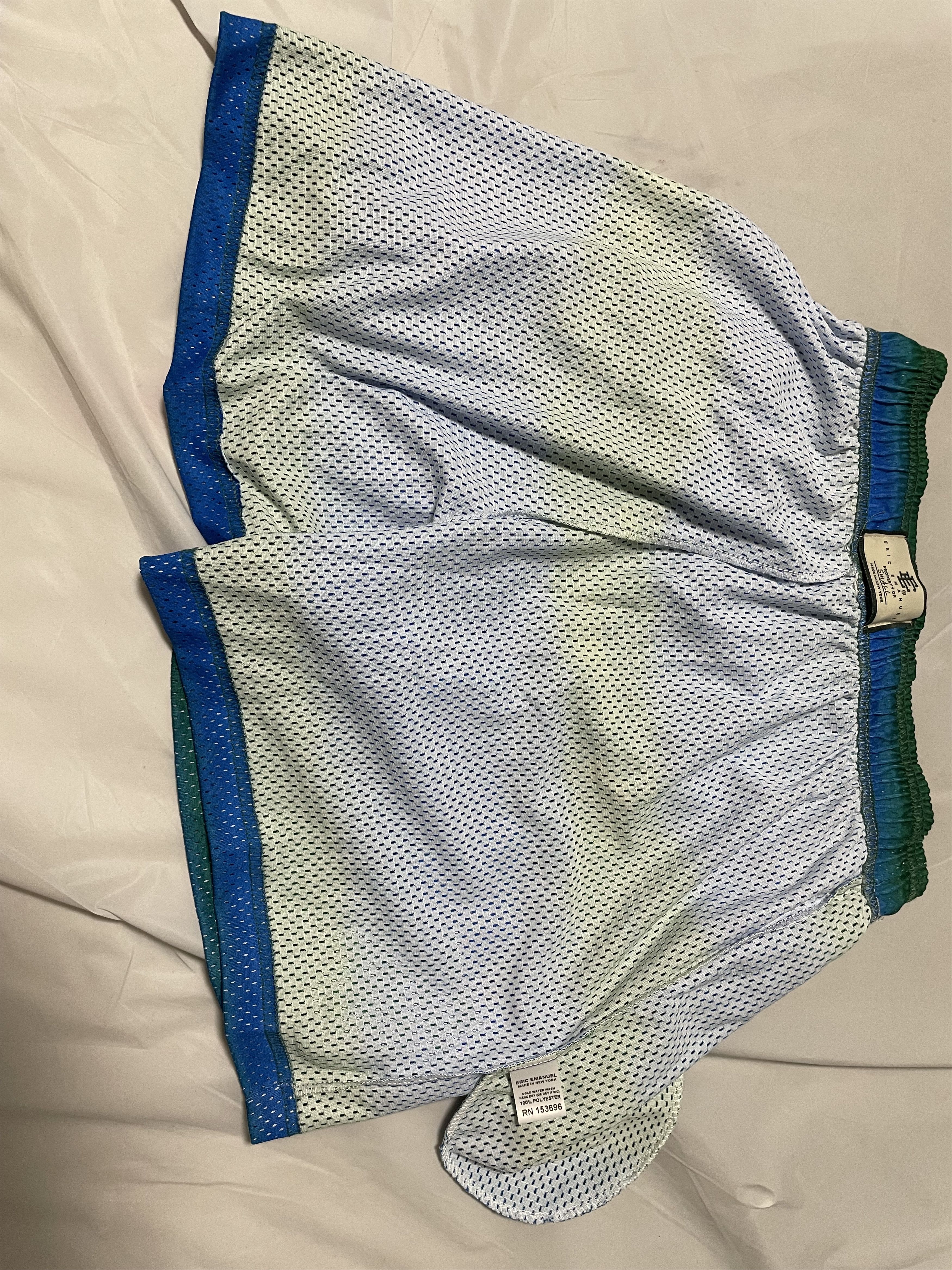 Eric Emanuel Blue green shorts size small Size US 30 / EU 46 - 2 Thumbnail