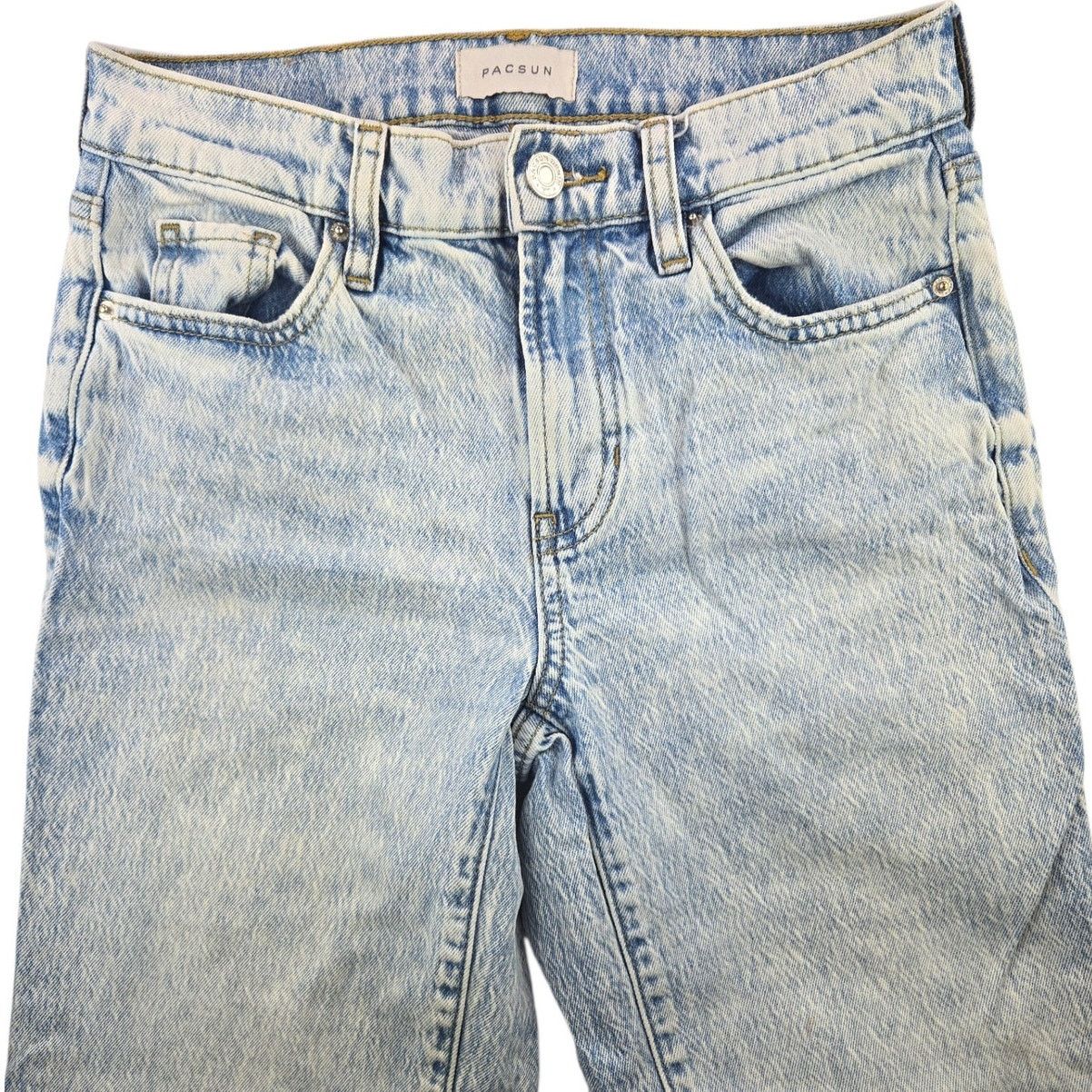 Pacsun PacSun | Acid Wash Stretch 90's Straight Jeans | Size 24 Size 24" / US 00 / IT 34 - 2 Thumbnail
