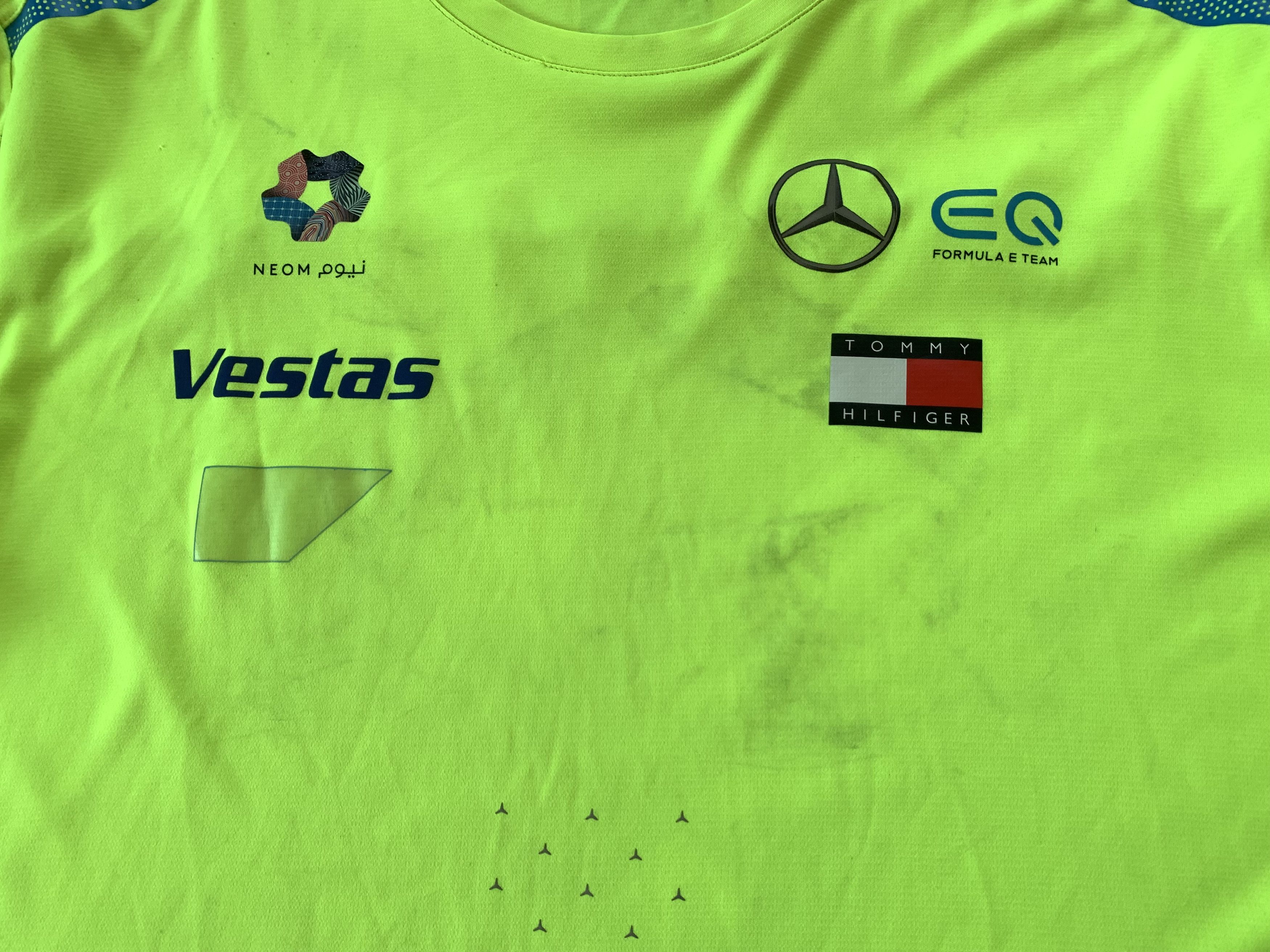 Tommy Hilfiger Tommy Hilfiger F1 Team Mercedes Benz EQ T Shirt Size US L / EU 52-54 / 3 - 5 Thumbnail