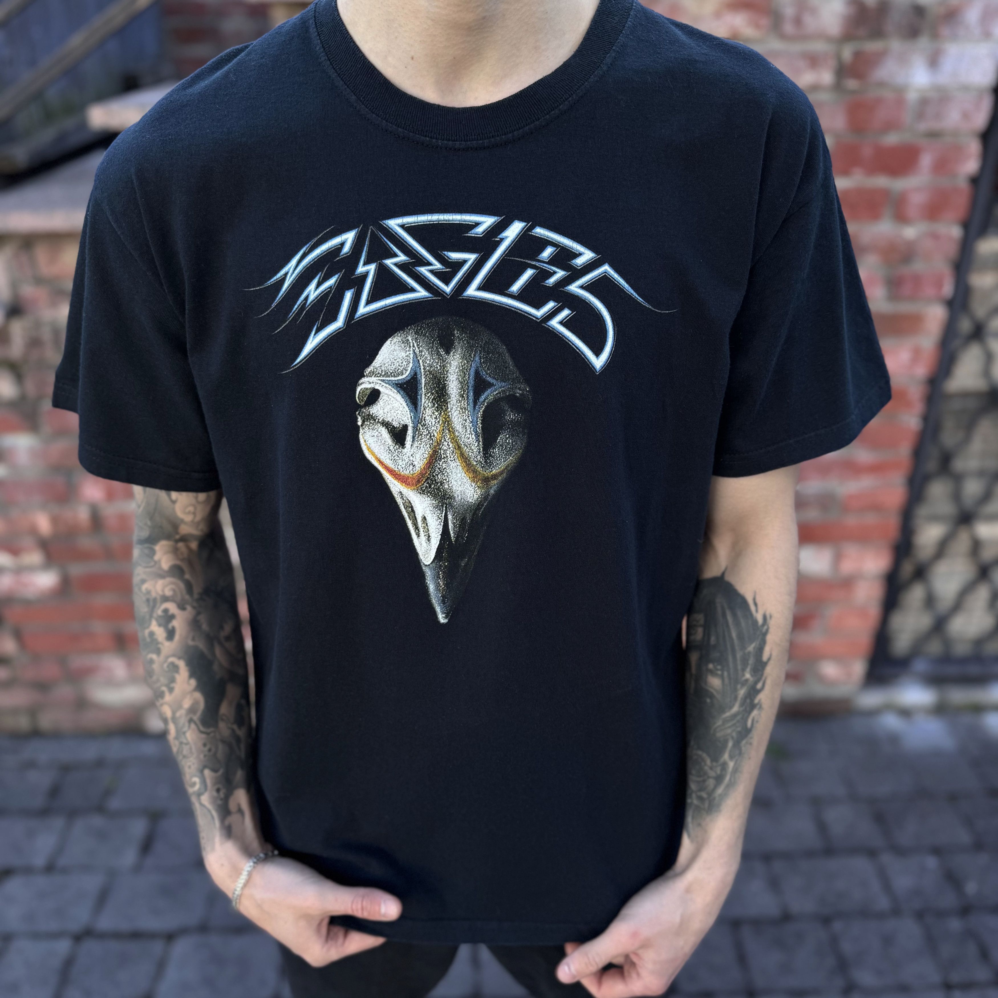 Band Tees × Vintage 🔥HOT DROPS🔥VINTAGE EAGLES BAND HOTEL CALIFORNIA TEE Size US L / EU 52-54 / 3 - 1 Thumbnail