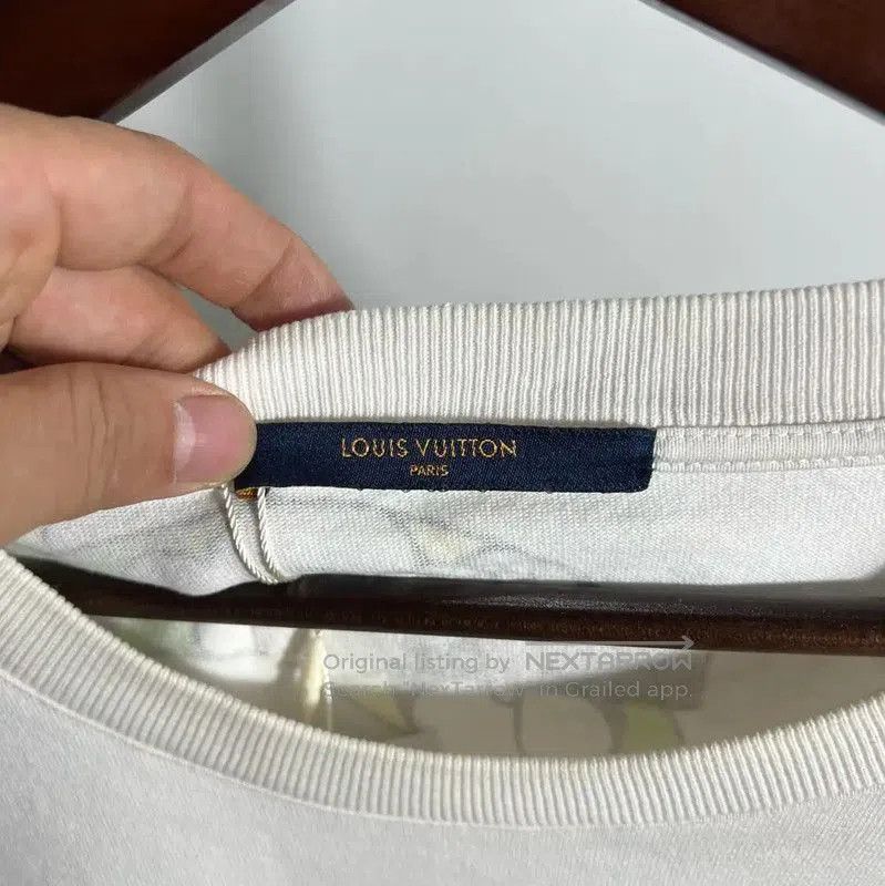 Louis Vuitton Louis Vuitton Men's White Cotton T. Size US M / EU 48-50 / 2 - 3 Thumbnail