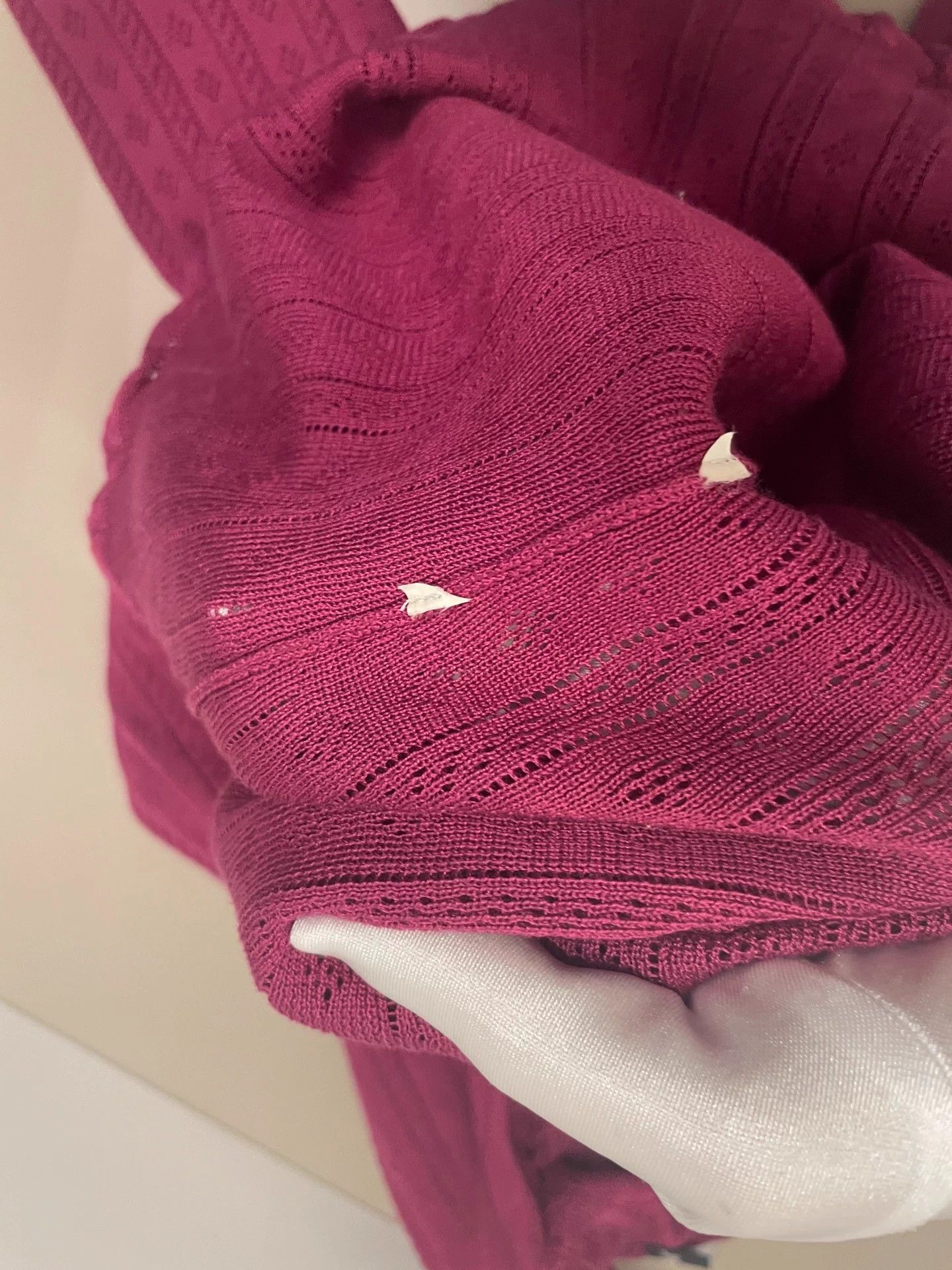 Dolce & Gabbana Dolce & Gabbana Fuchsia Cotton Tee No Wash/Sz Tag Size L / US 10 / IT 46 - 6 Thumbnail