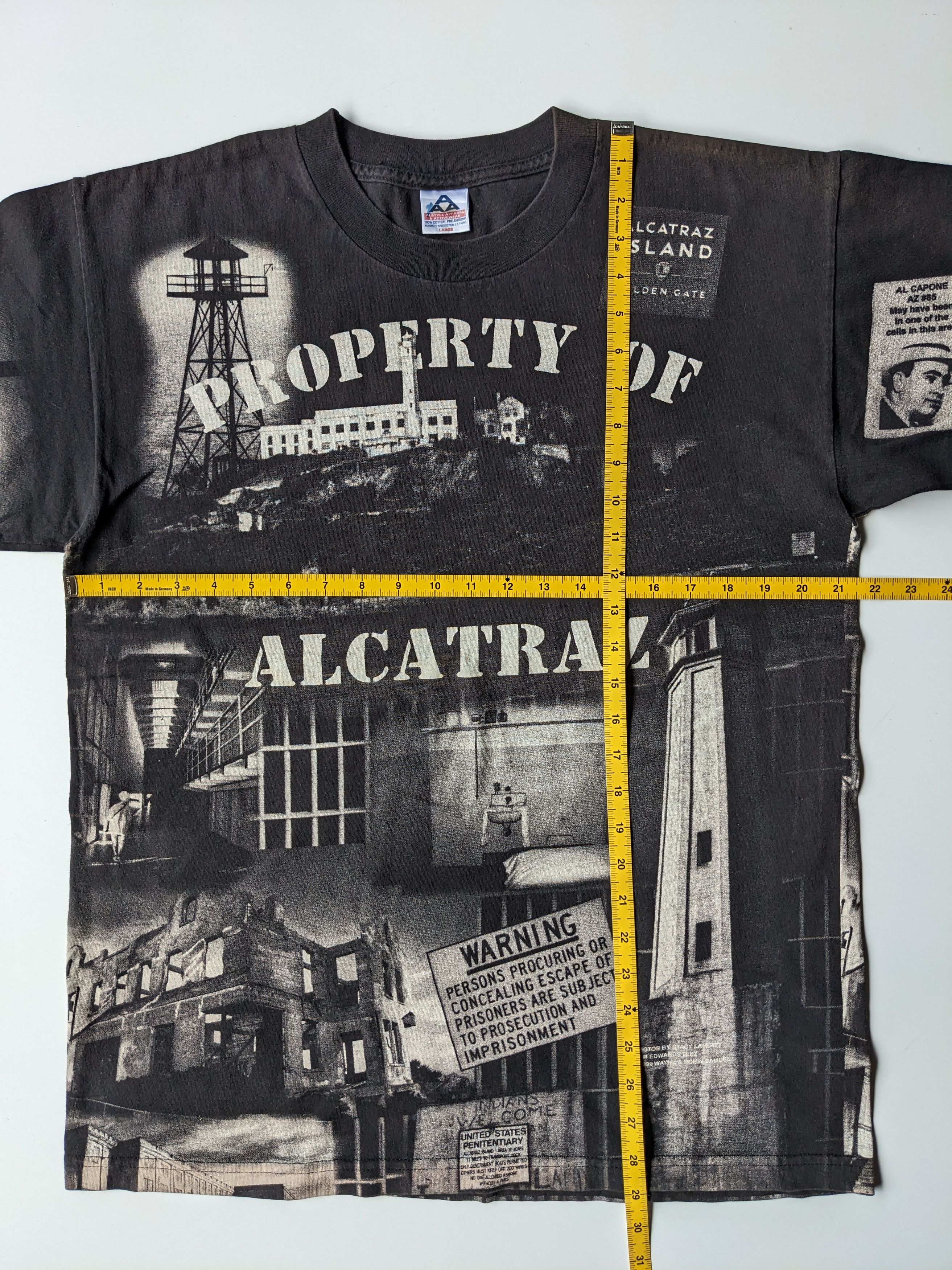 Vintage Vintage 1999 Wayne Robin Samuel AOP alcatraz Size US L / EU 52-54 / 3 - 6 Thumbnail
