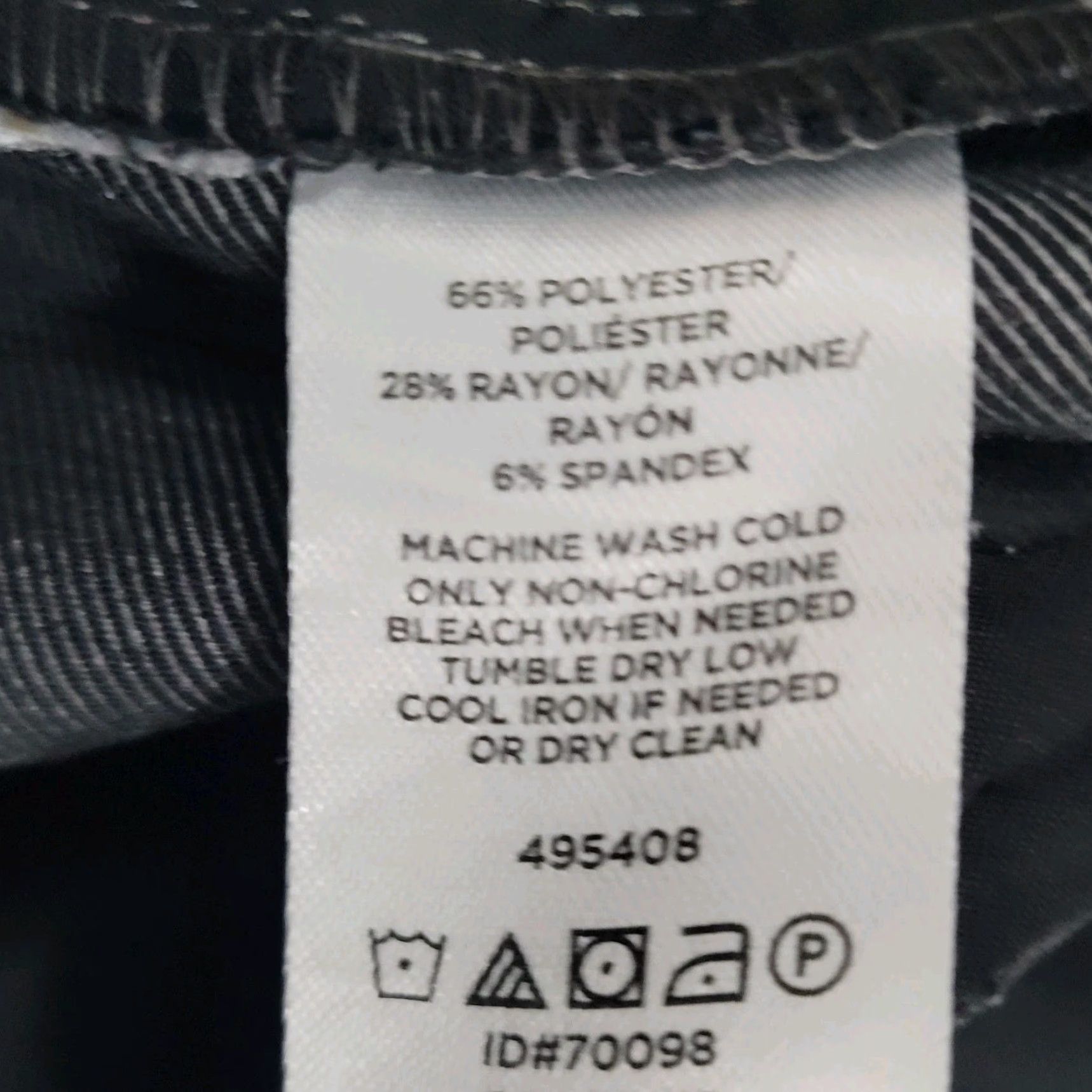 Ann Taylor Ann Taylor Grey Straight Pants Slacks Women Size 4 30x27 Size 27" / US 4 / IT 40 - 4 Thumbnail