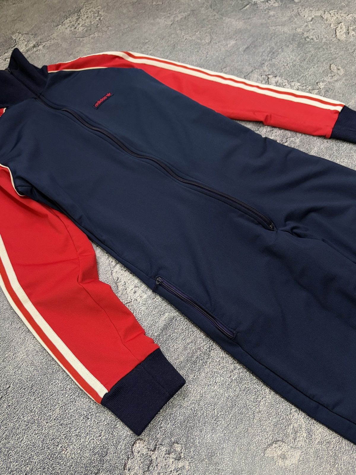 Adidas West Germany Adidas 70s 80s Jumpsuit Tracksuit Vintage M Size US M / EU 48-50 / 2 - 6 Thumbnail