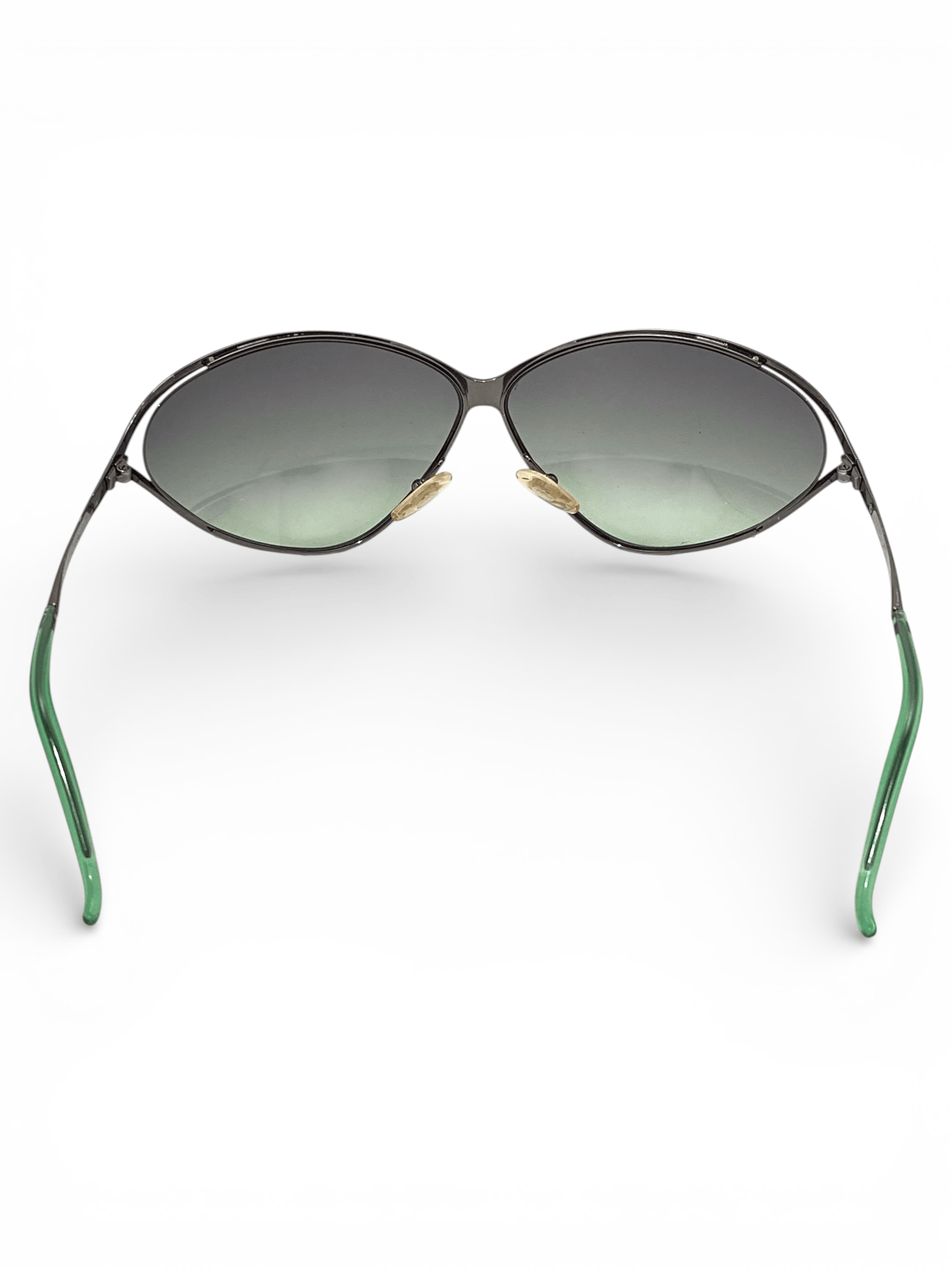 Dior Dior Logo Silver Rimless Cat Eye New American Sunglasses Y2K Size ONE SIZE - 12 Thumbnail