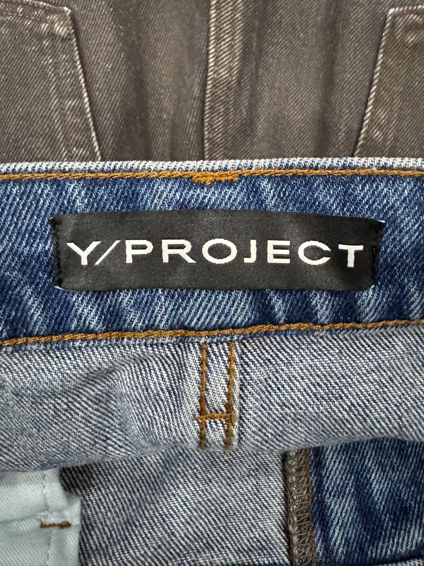 Y/Project Y/project Double‑Layer Banana Jeans KKKK112608 Size US 31 - 6 Thumbnail