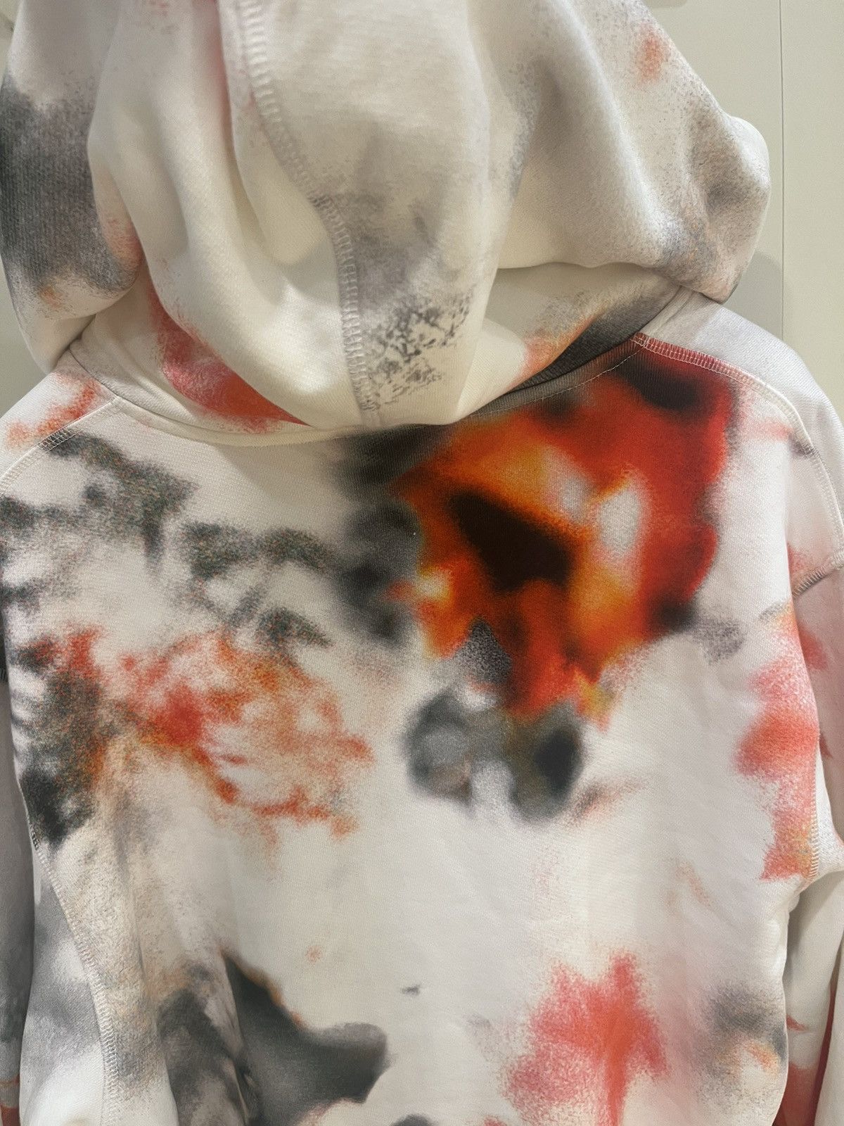 Alexander McQueen Obscured Floral hooded sweatshirt size m Size US M / EU 48-50 / 2 - 16 Thumbnail