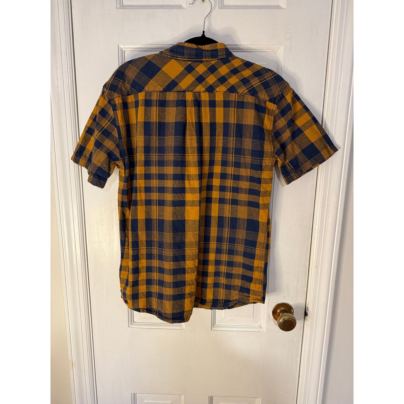 Levi's Levi's Men's Orange Check Short Sleeve Shirt - Small Size US S / EU 44-46 / 1 - 2 Thumbnail