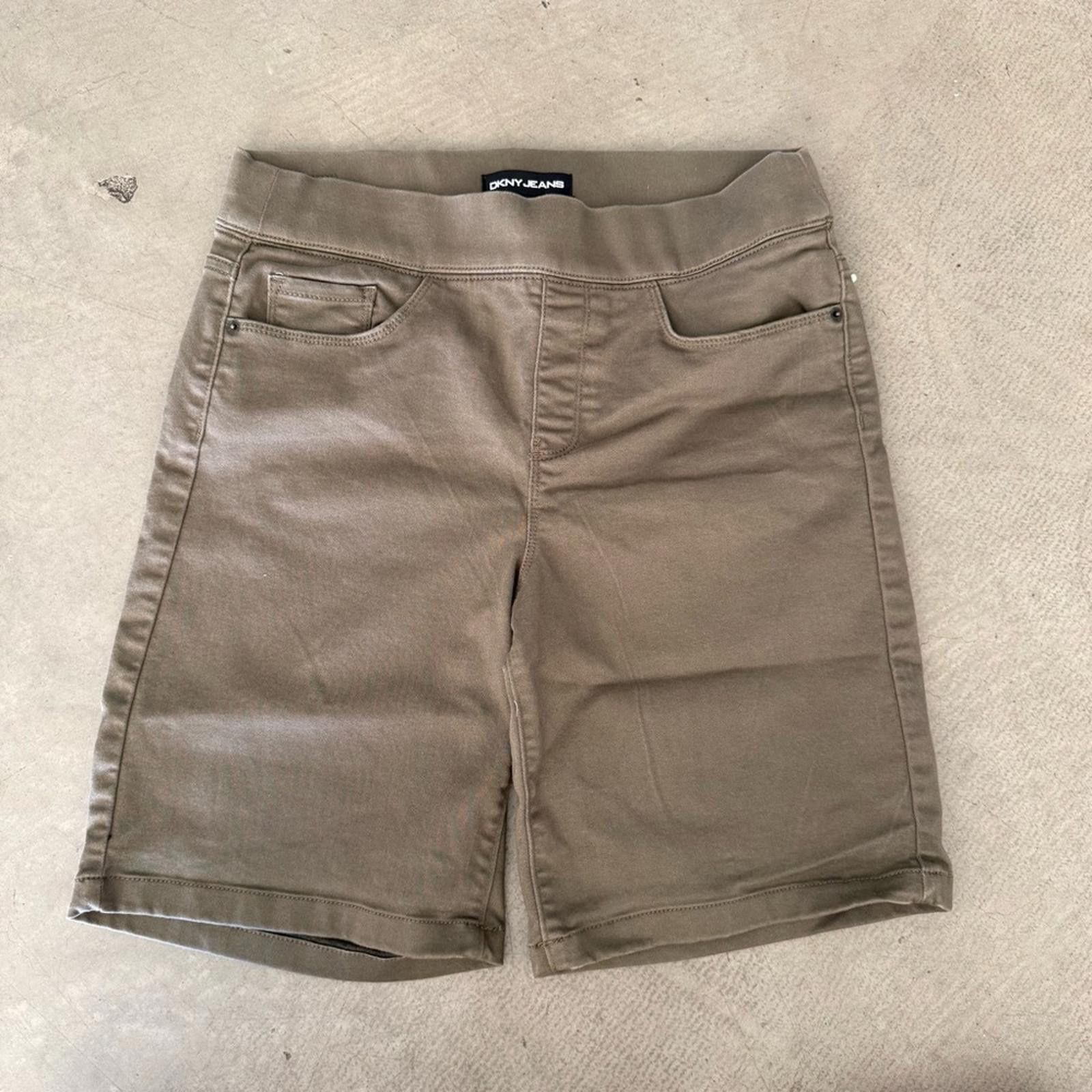 DKNY DKNY Jeans Bermuda Shorts / Olive Green / Women’s M Size 32" / US 10 / IT 46 - 4 Thumbnail