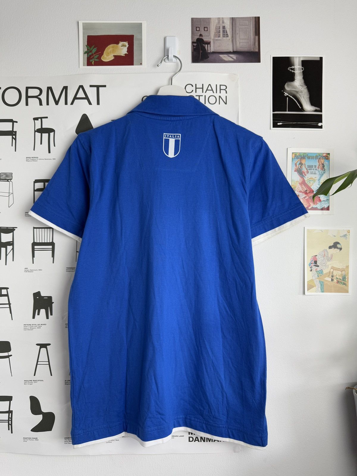 Other Vintage y2k Italy blockcore style polo t-shirt S avantgarde Size US S / EU 44-46 / 1 - 2 Thumbnail