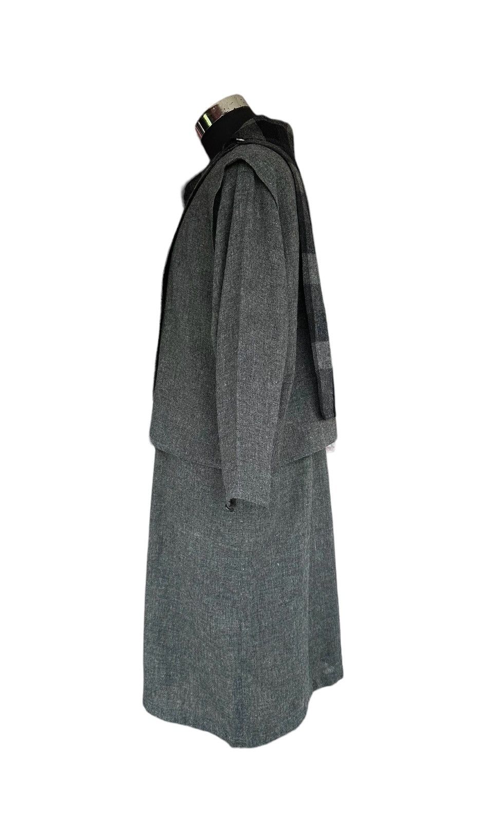 Issey Miyake × Pleats Please Issey Miyake × Vintage Issey Miyake Sports Dress Plaid Panel Chest Size US M / EU 48-50 / 2 - 15 Thumbnail