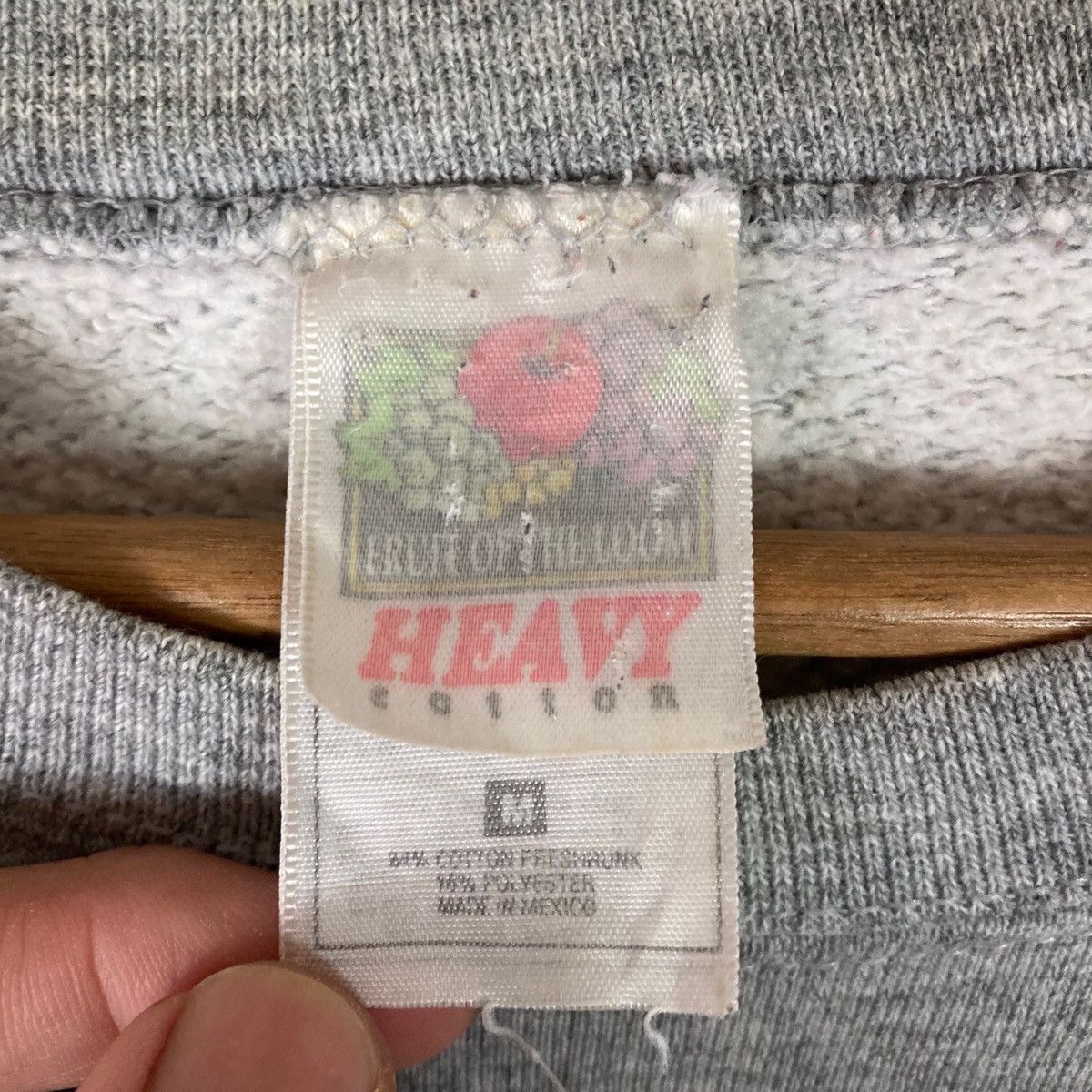 Fruit Of The Loom Vintage Fruit of The Loom Pullover Jumper Sweatshirt Size US M / EU 48-50 / 2 - 6 Thumbnail
