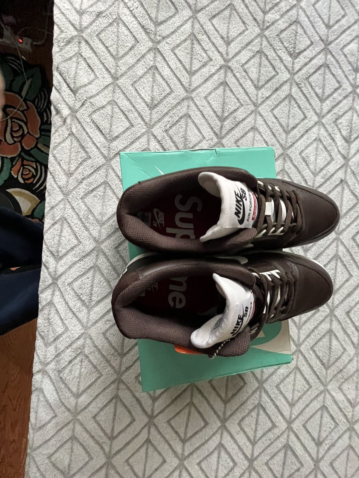 Nike × Supreme Supreme Nike Air force 2’s Size US 9 / EU 42 - 4 Thumbnail