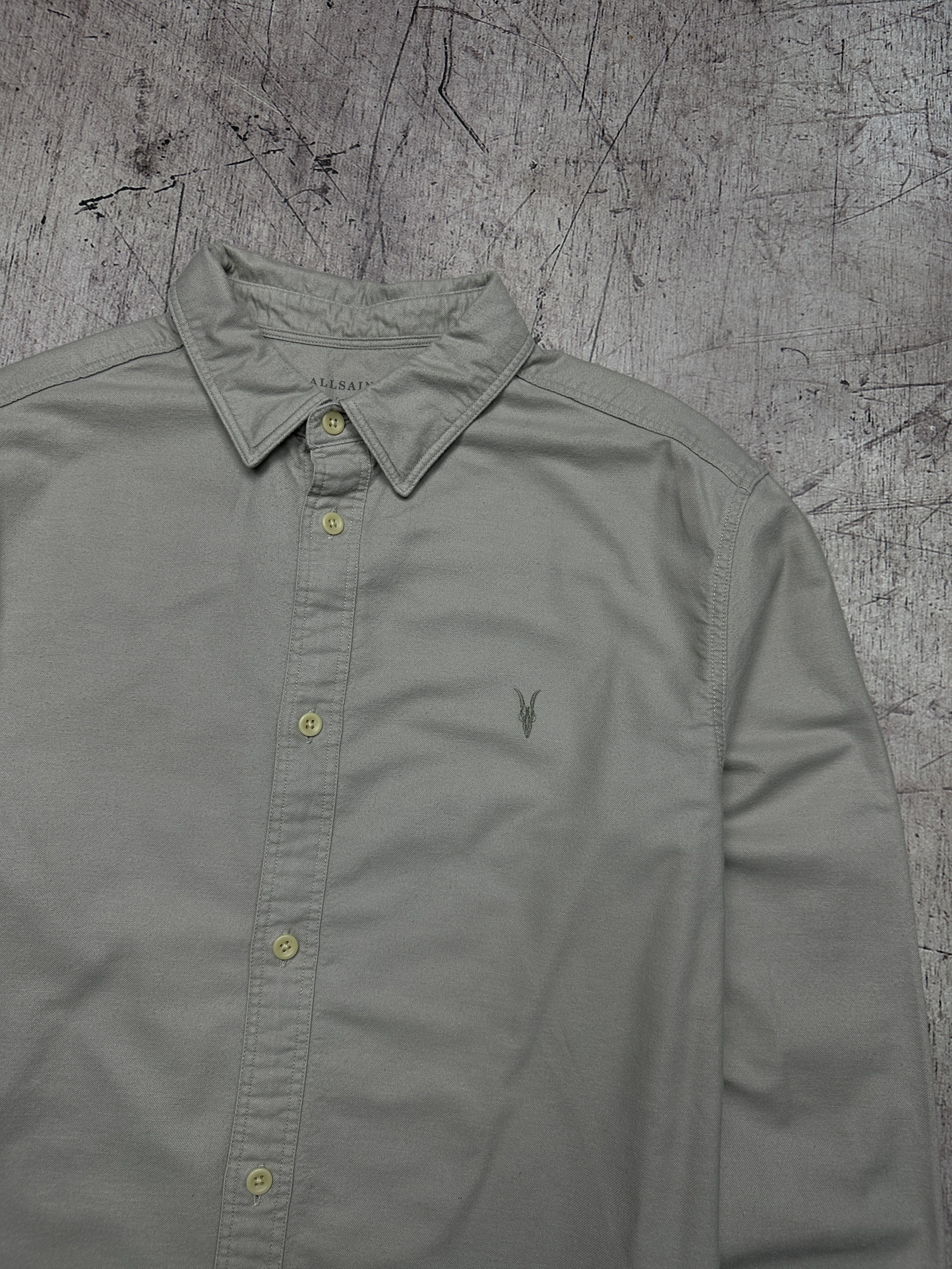 Allsaints Allsaints Vintage Mens Hungtingdon Long Sleeve Shirt Size US S / EU 44-46 / 1 - 2 Thumbnail