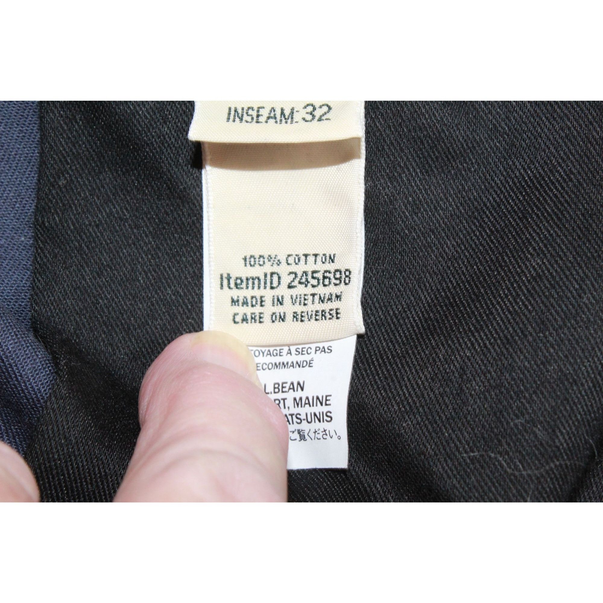 L.L. Bean LL Bean Men's Wrinkle Free Double L Chinos Natural Fit Size US 40 / EU 56 - 7 Thumbnail