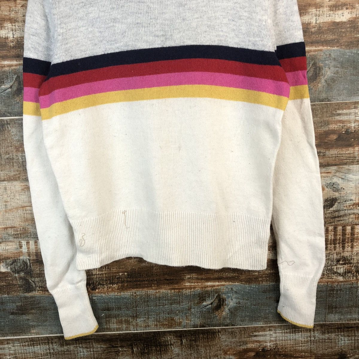 Other DL Gap White Knitwear #C748 Size S / US 4 / IT 40 - 3 Thumbnail