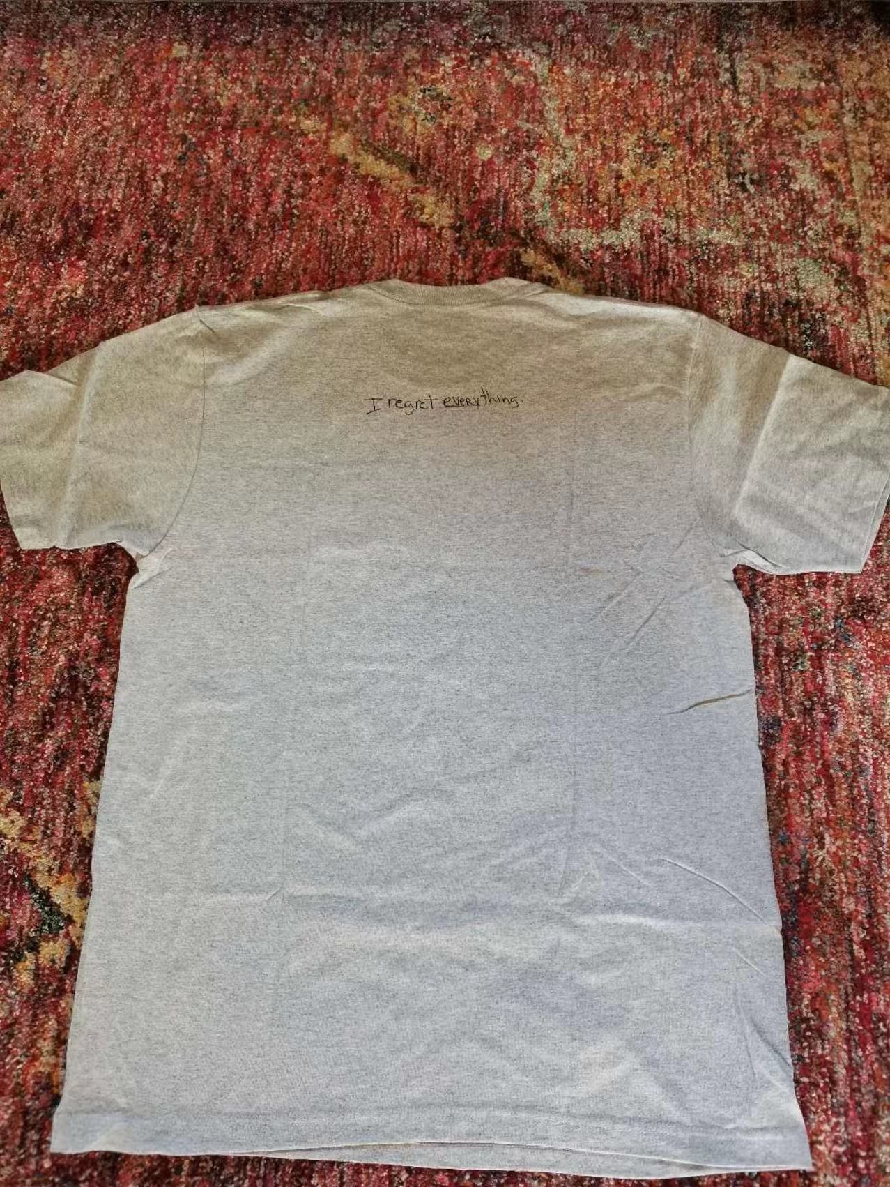 Supreme NEVER WORN* Supreme SS17 'REGRETTER' Tee Mike Hill Size US L / EU 52-54 / 3 - 4 Thumbnail