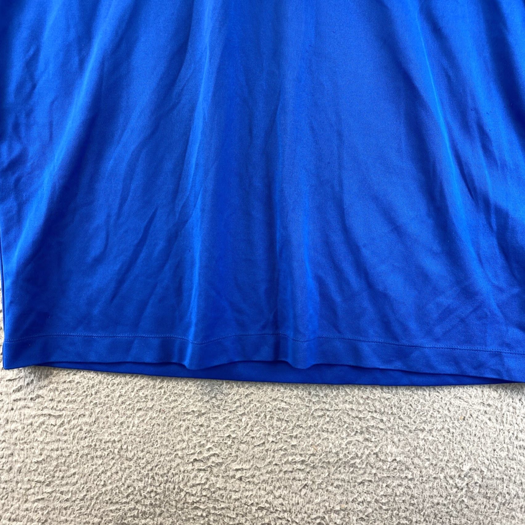 Nike Nike Dri-Fit Polo Shirt Nike Golf Men L Short Sleeve Performance Blue Logo Polo Shirt Mens Regular Size L Size US L / EU 52-54 / 3 - 2 Thumbnail