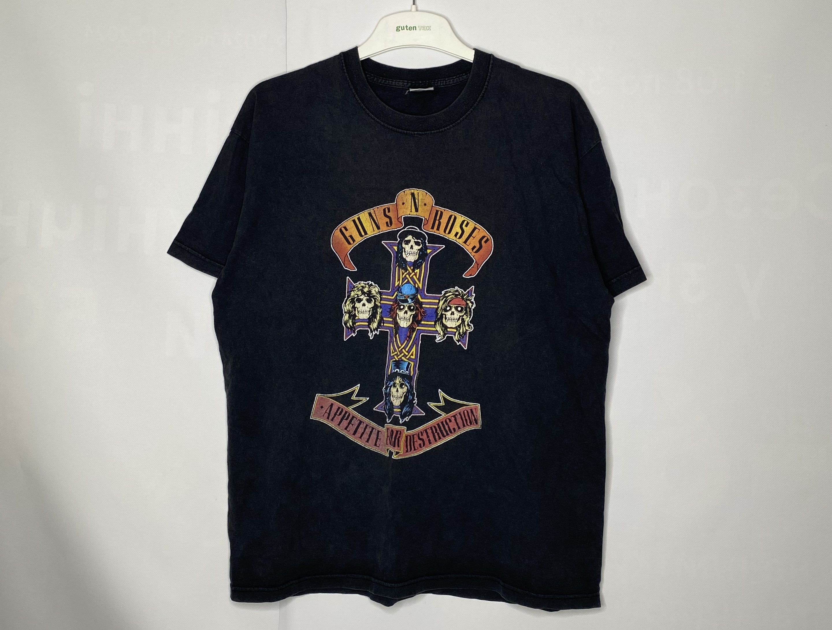 Guns N' Roses × Vintage VINTAGE GUNS N ROSES "APPETITE FOR DESTRUCTION" ROCK T SHIRT Size US L / EU 52-54 / 3 - 1 Thumbnail