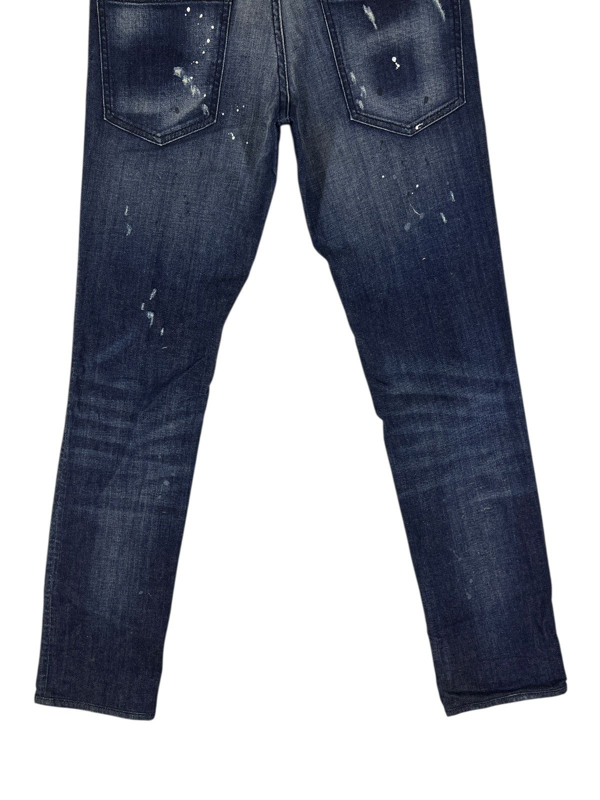Dsquared2 🔥 Dsquared2 distressed denim jeans paint splatter Size US 31 - 8 Thumbnail