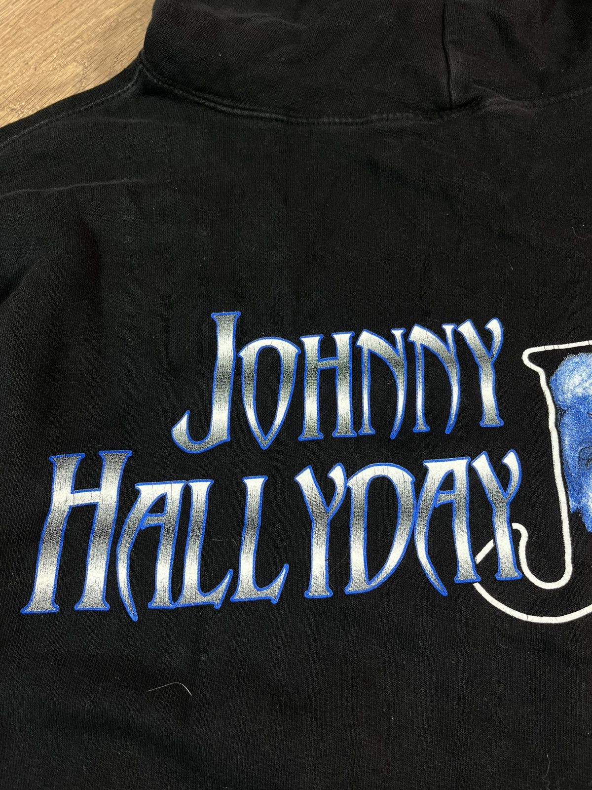 Band Tees Johnny Hallyday 90s Very Rare Hoodie Size US XL / EU 56 / 4 - 15 Thumbnail